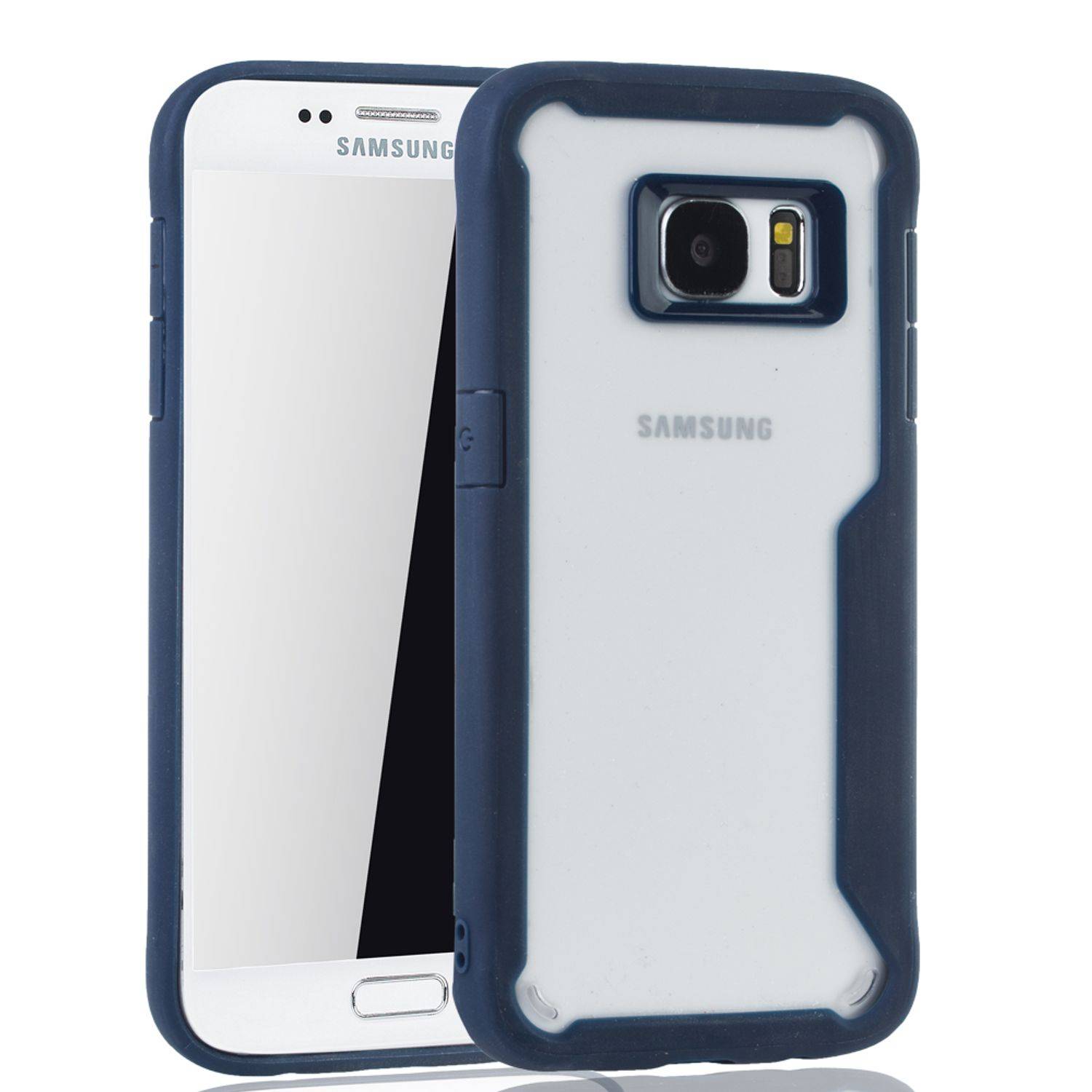 Samsung Galaxy S7 Handyhülle Backcover Blau