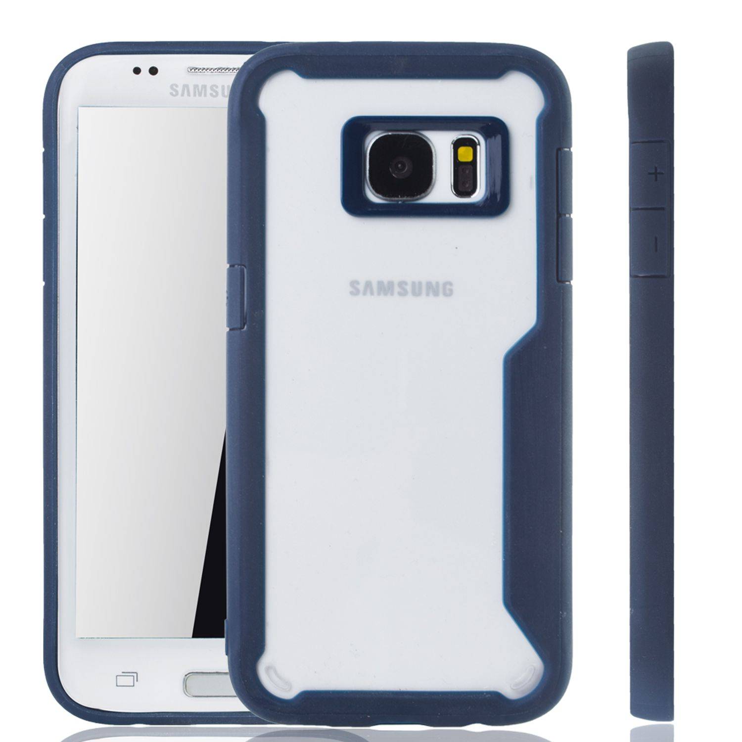 Samsung Galaxy S7 Edge Handyhülle Backcover Blau