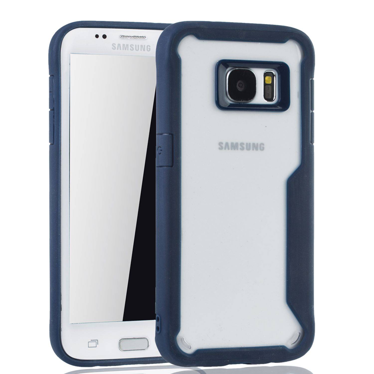 Samsung Galaxy S7 Edge Handyhülle Backcover Blau