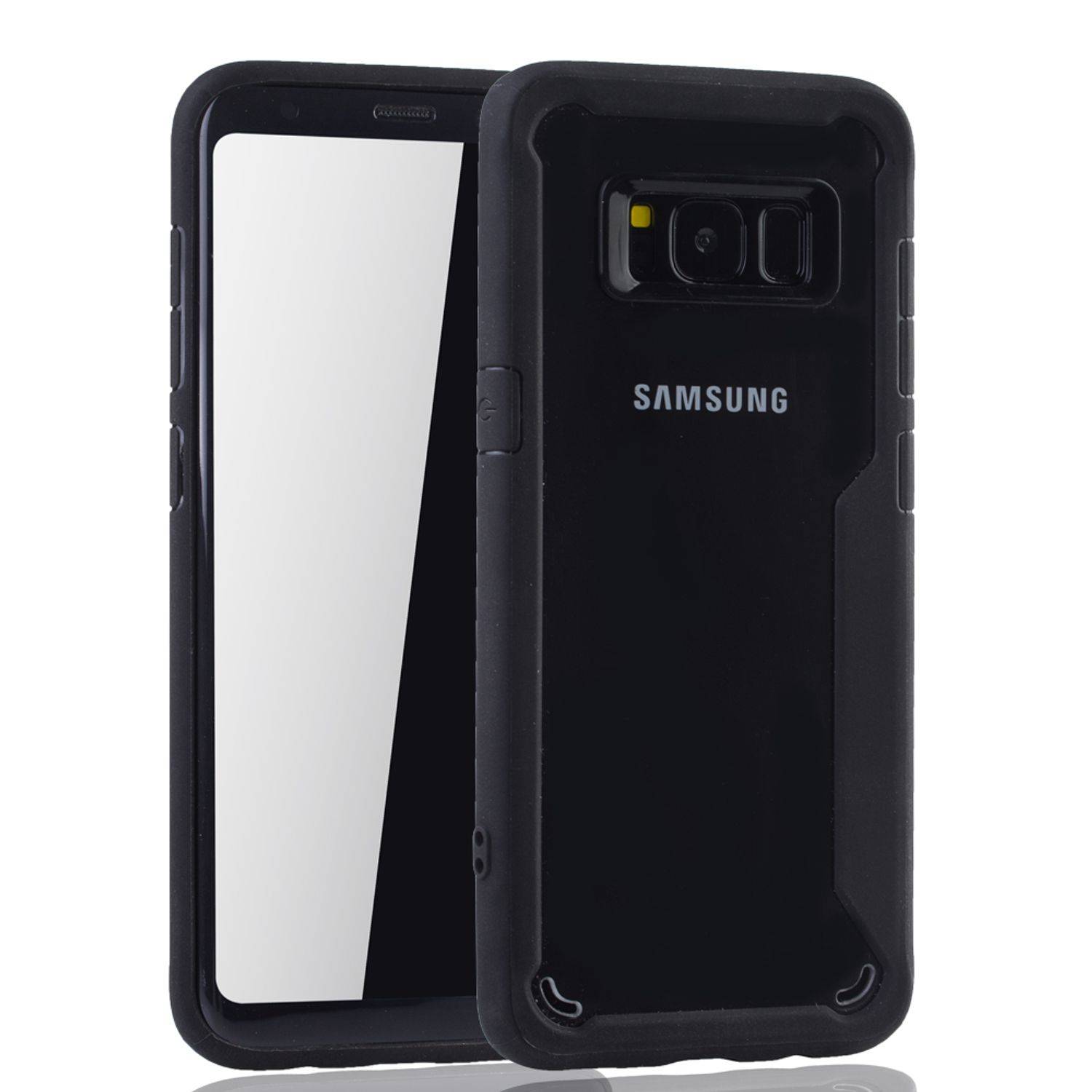 Samsung Galaxy S8 Handyhülle Backcover Schwarz