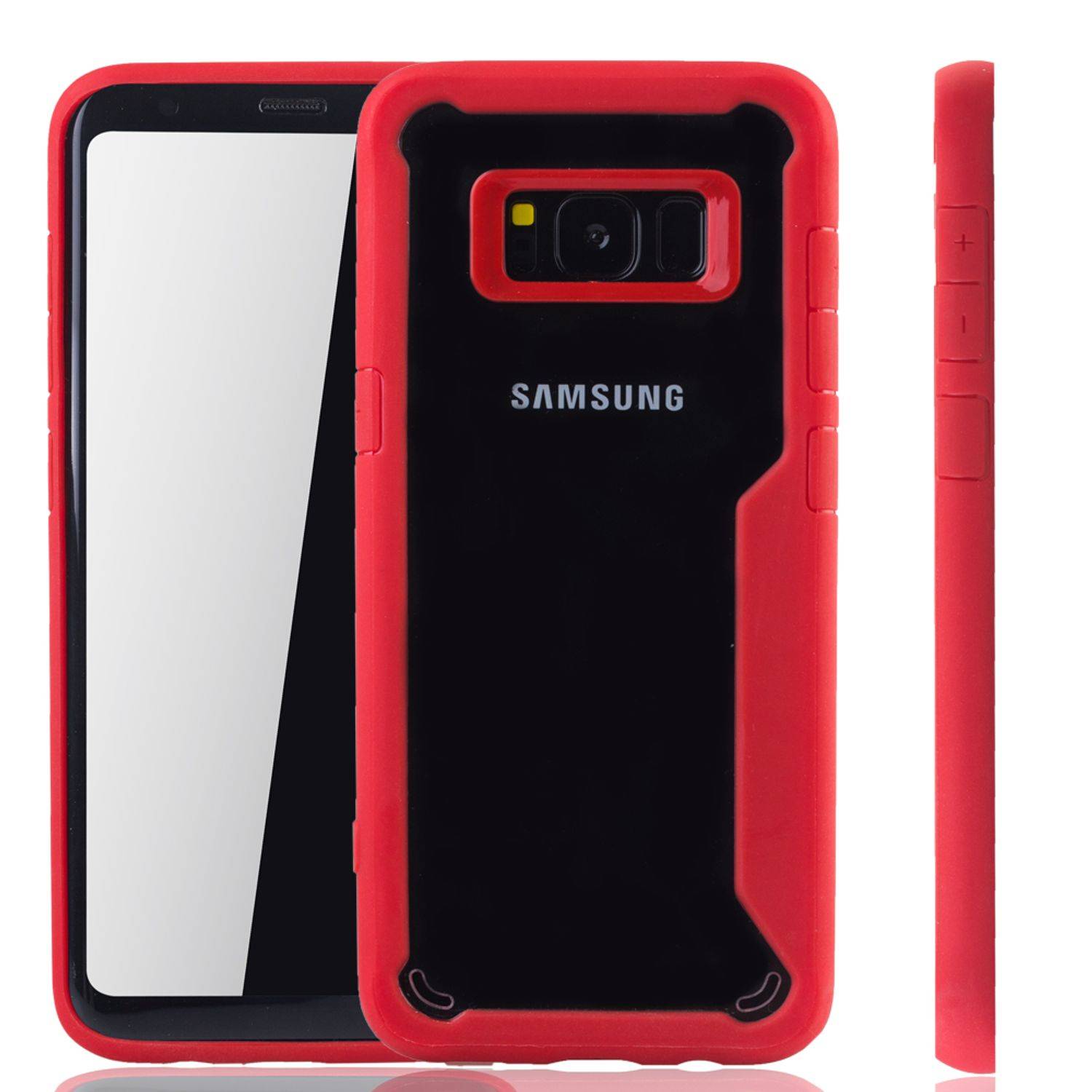 Samsung Galaxy S8 Handyhülle Backcover Rot