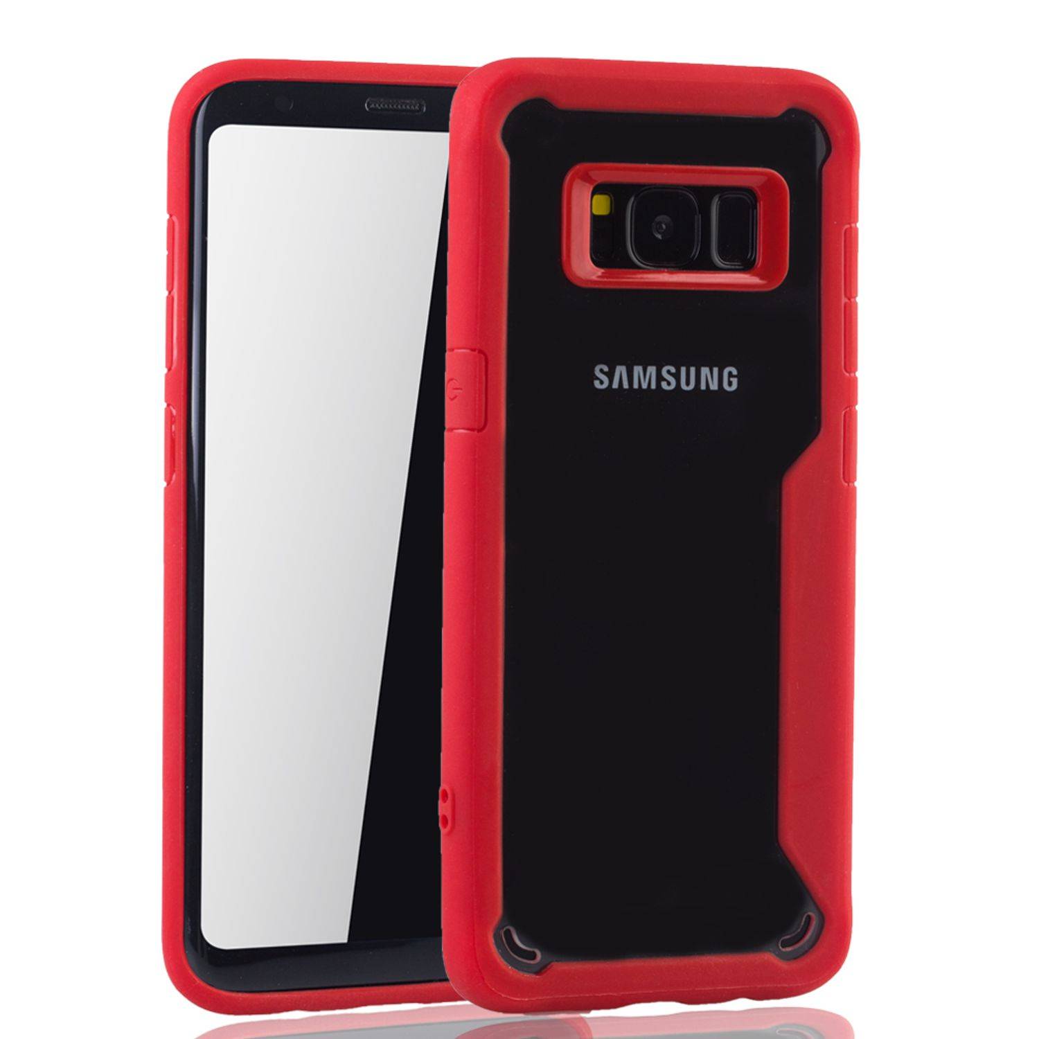 Samsung Galaxy S8 Handyhülle Backcover Rot