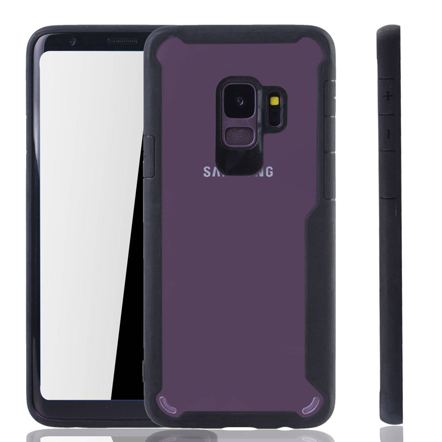 Samsung Galaxy S9 Handyhülle Backcover Schwarz