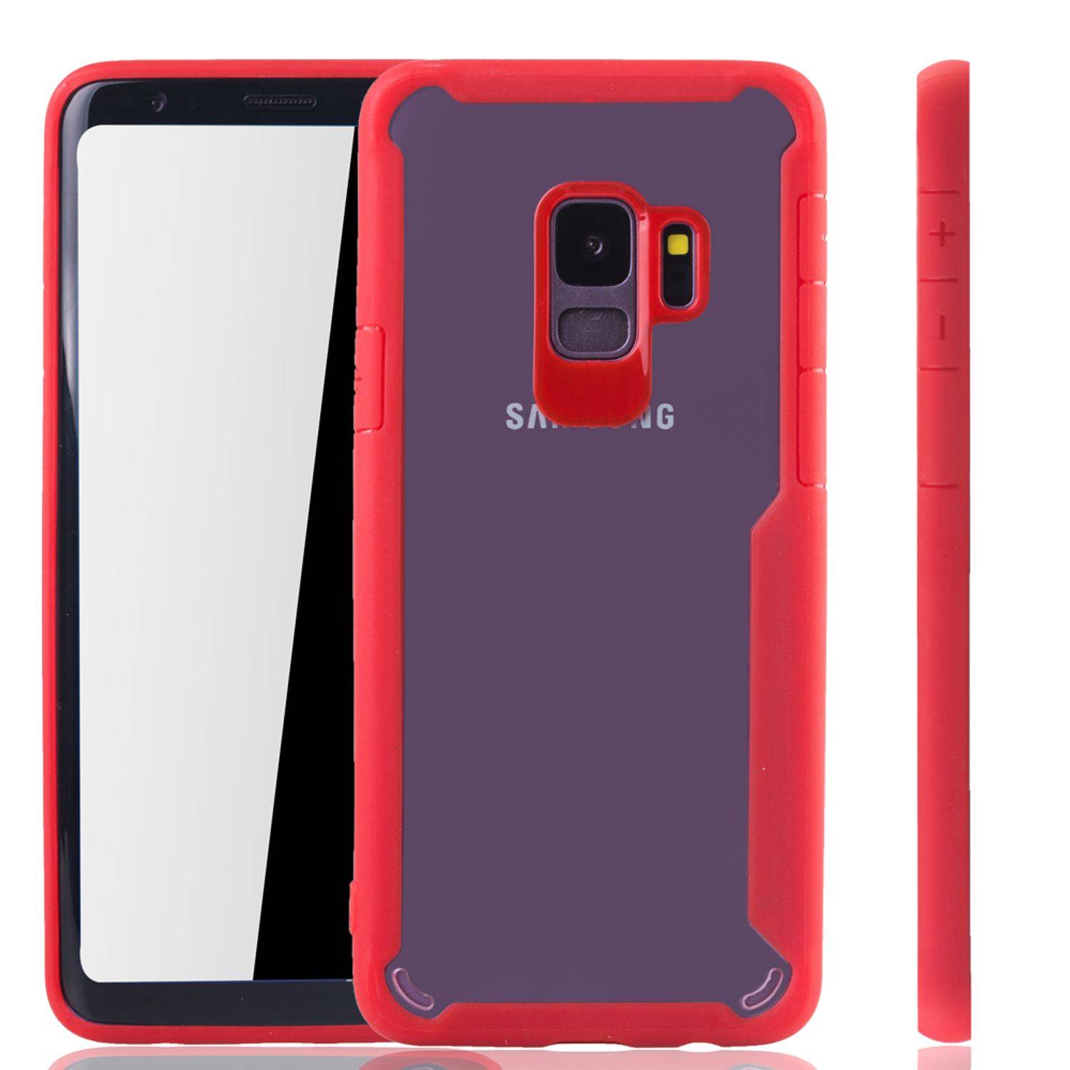 Samsung Galaxy S9 Handyhülle Backcover Rot