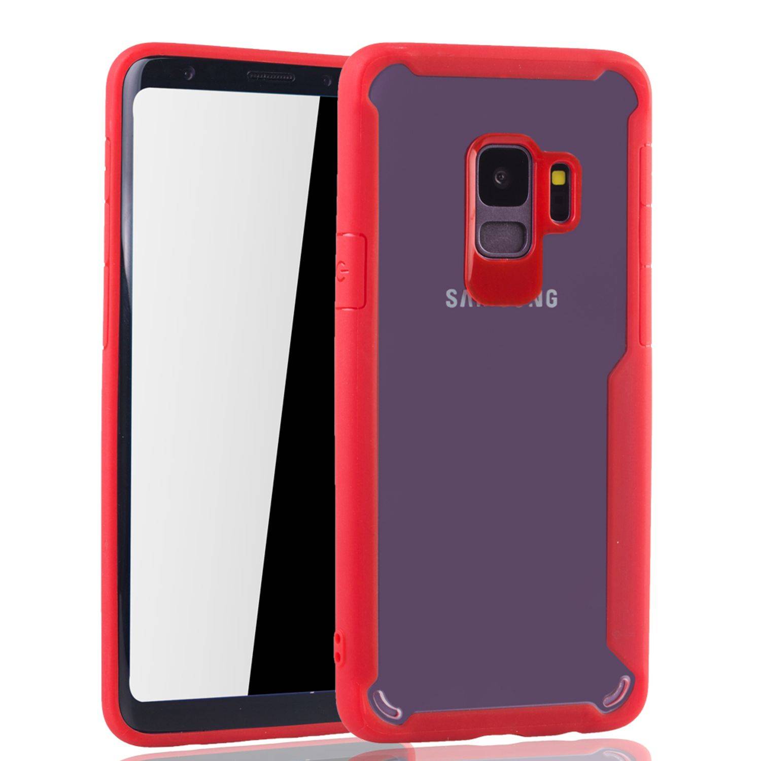 Samsung Galaxy S9 Handyhülle Backcover Rot