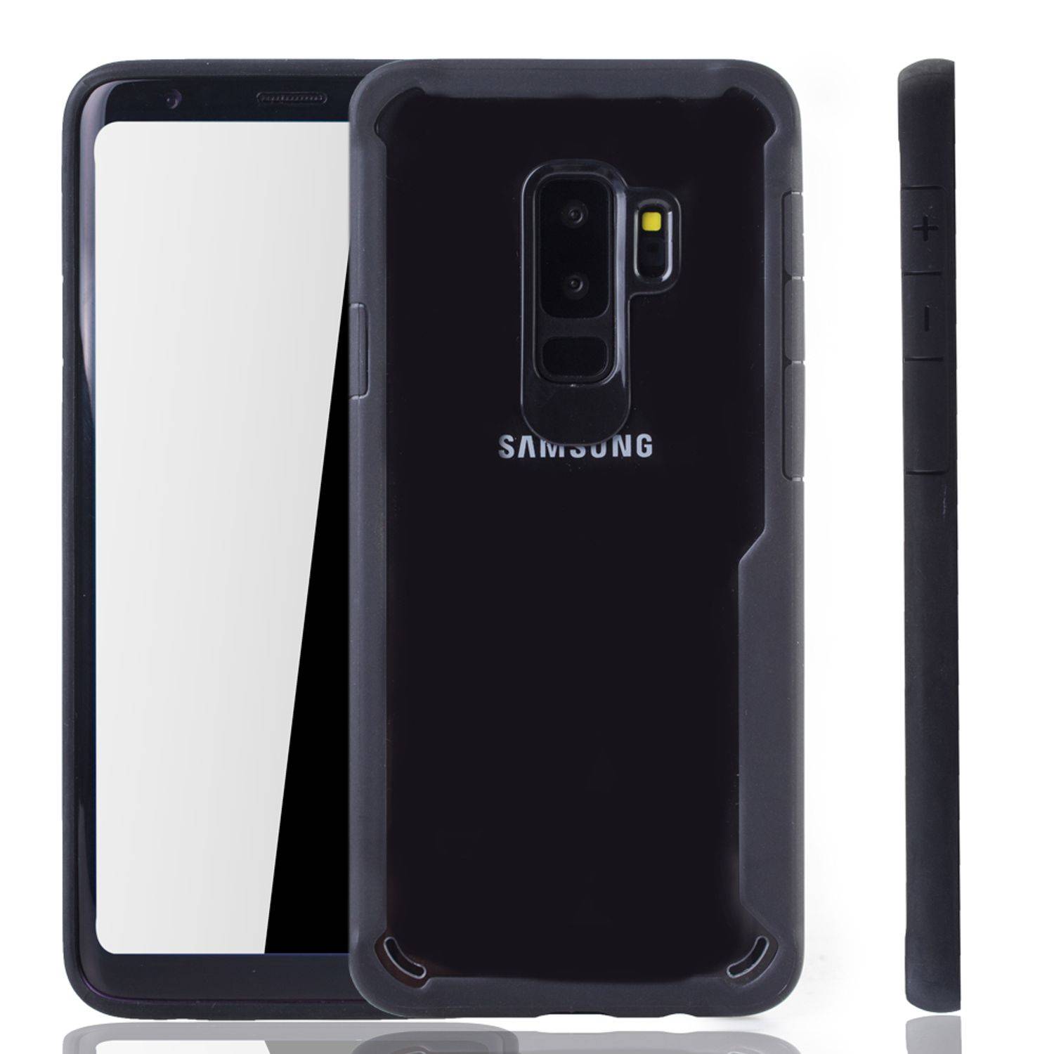 Samsung Galaxy S9 Plus Handyhülle Backcover Schwarz