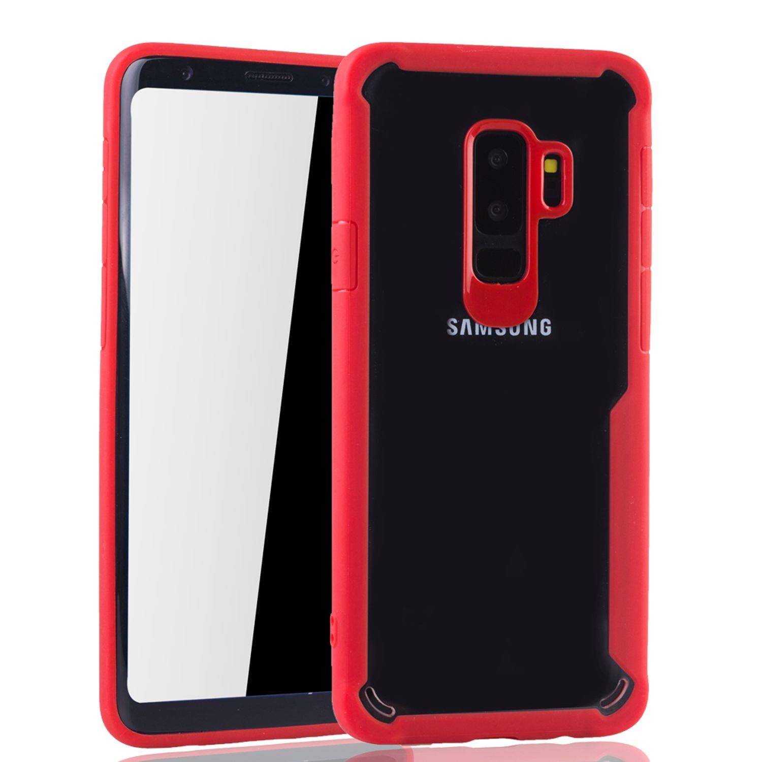 Samsung Galaxy S9 Plus Handyhülle Backcover Rot