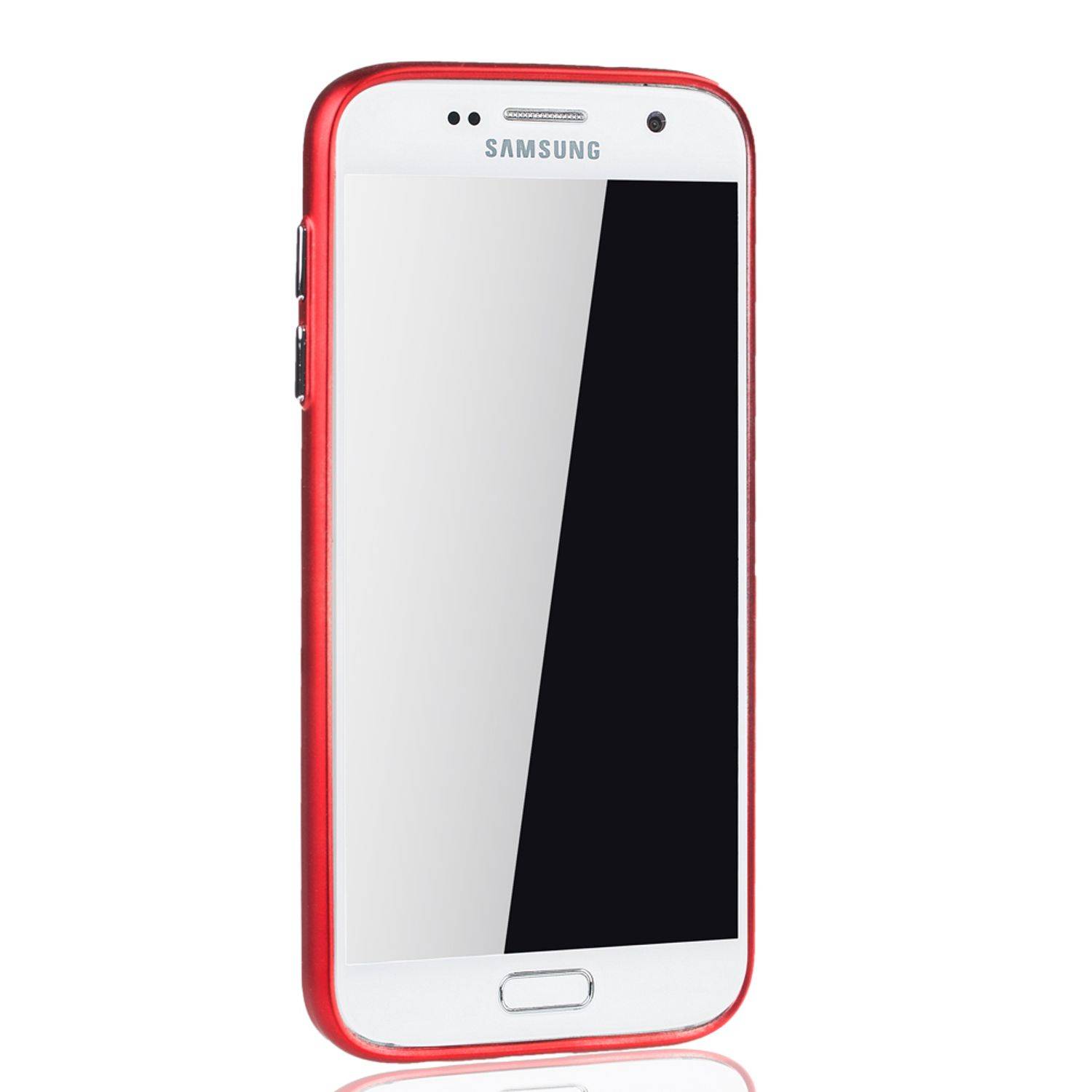 Samsung Galaxy S7 Edge Handyhülle Backcover Schwarz