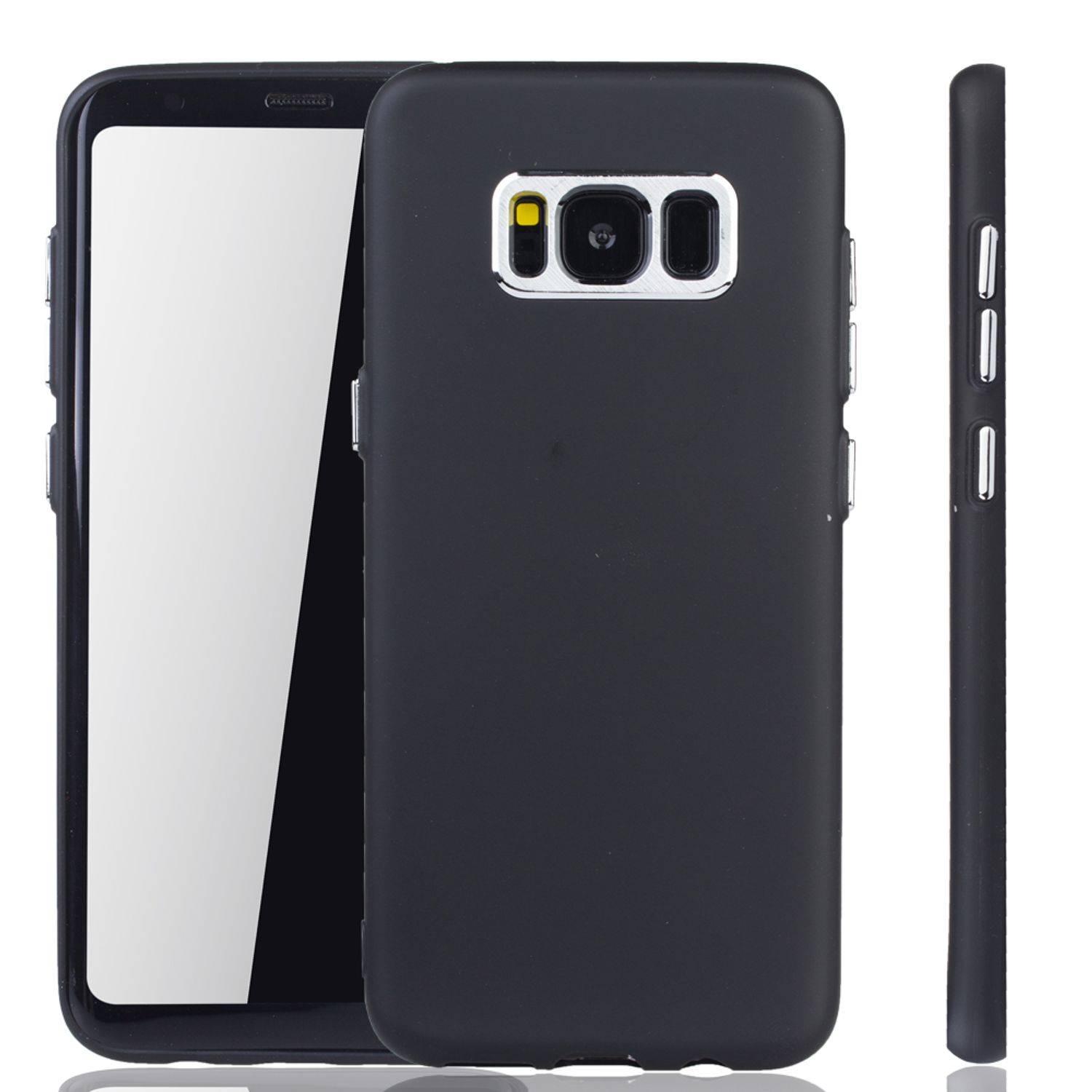 Samsung Galaxy S8 Plus Handyhülle Backcover Schwarz