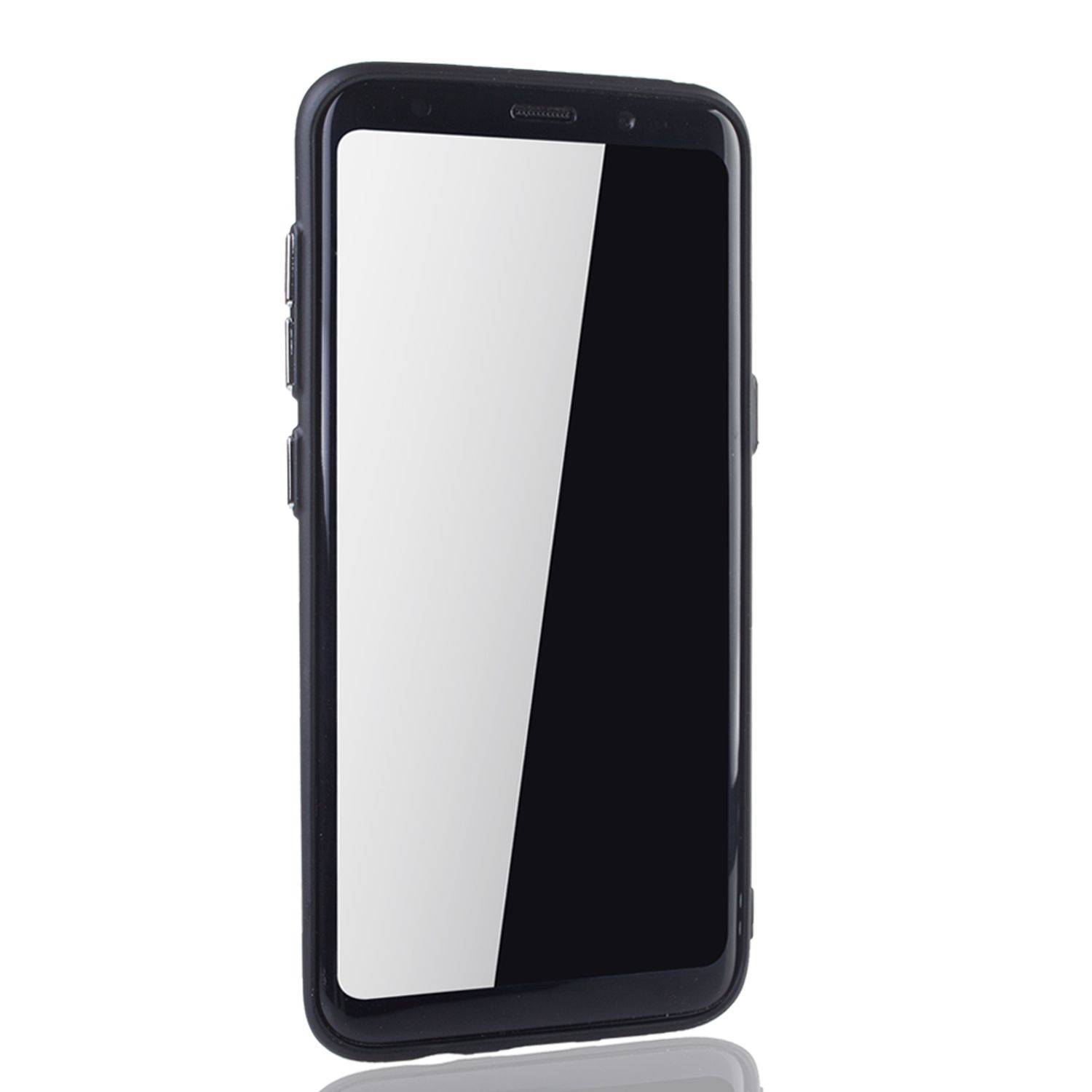 Samsung Galaxy S8 Plus Handyhülle Backcover Silber