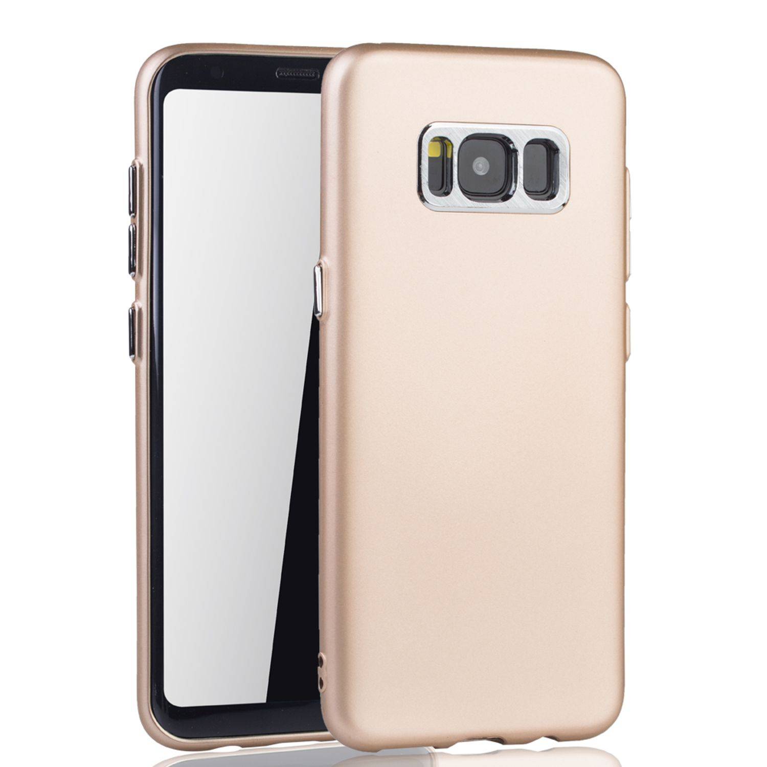 Samsung Galaxy S8 Plus Handyhülle Backcover Gold