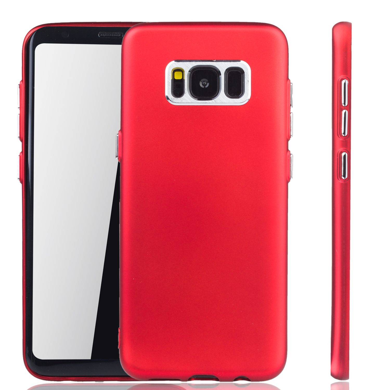 Samsung Galaxy S8 Plus Handyhülle Backcover Rot