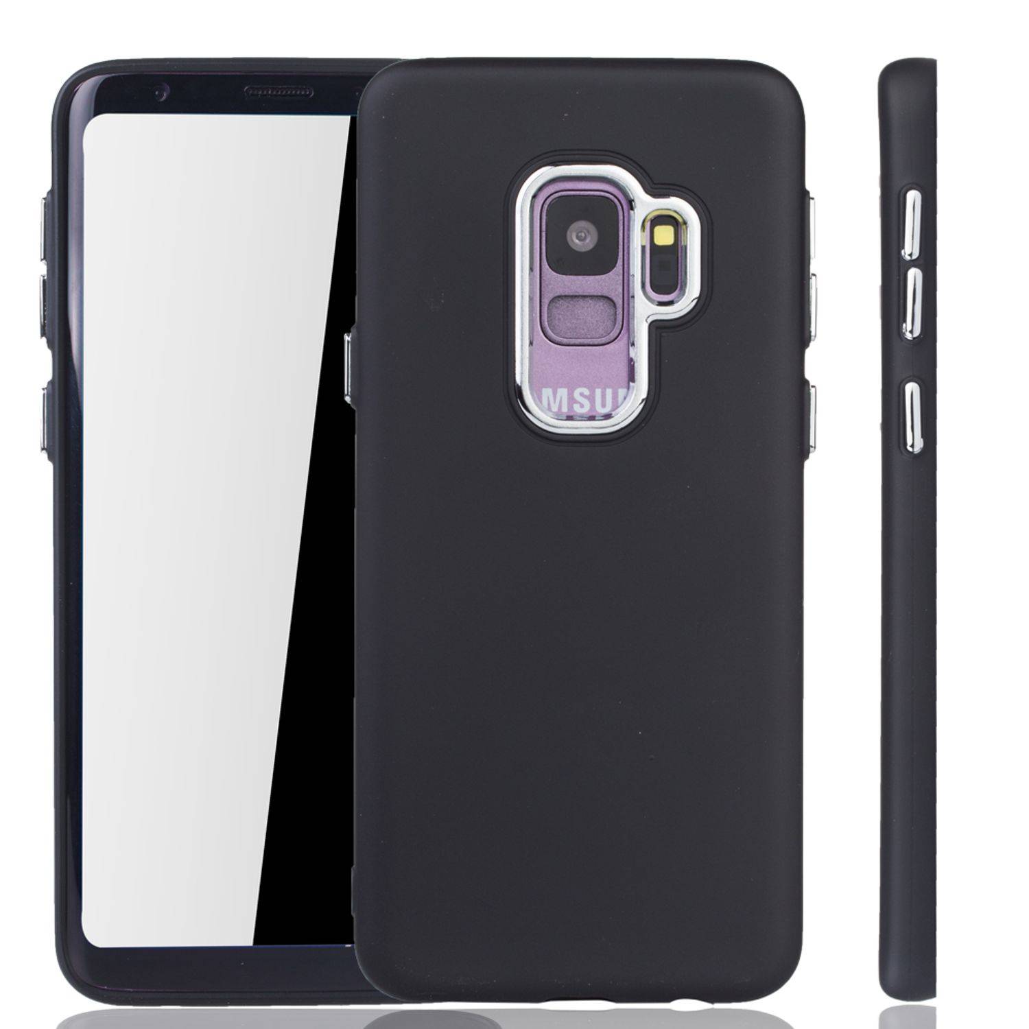 Samsung Galaxy S9 Handyhülle Backcover Schwarz