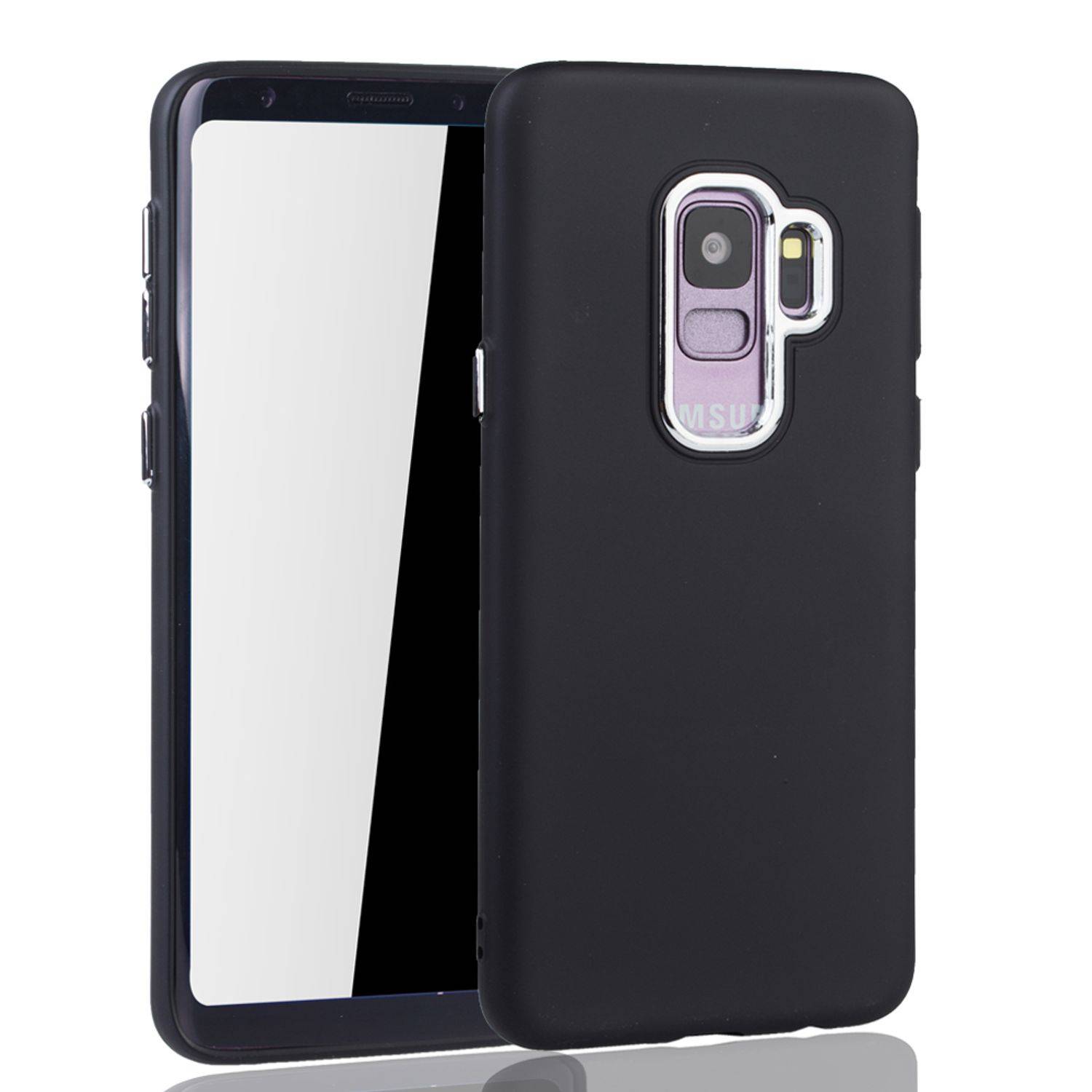 Samsung Galaxy S9 Handyhülle Backcover Schwarz