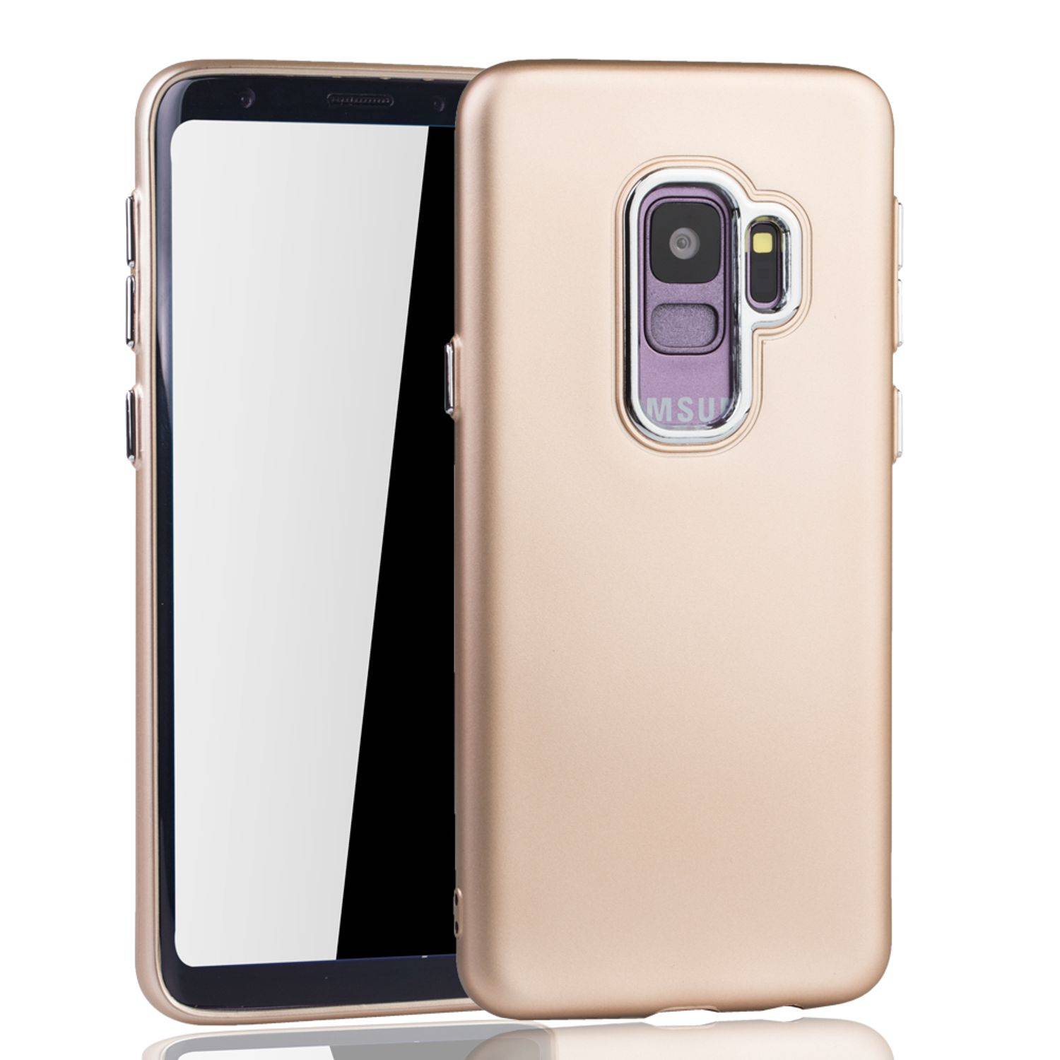 Samsung Galaxy S9 Handyhülle Backcover Gold