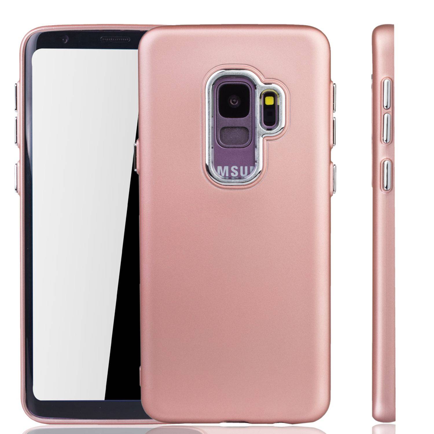 Samsung Galaxy S9 Handyhülle Backcover Rosa