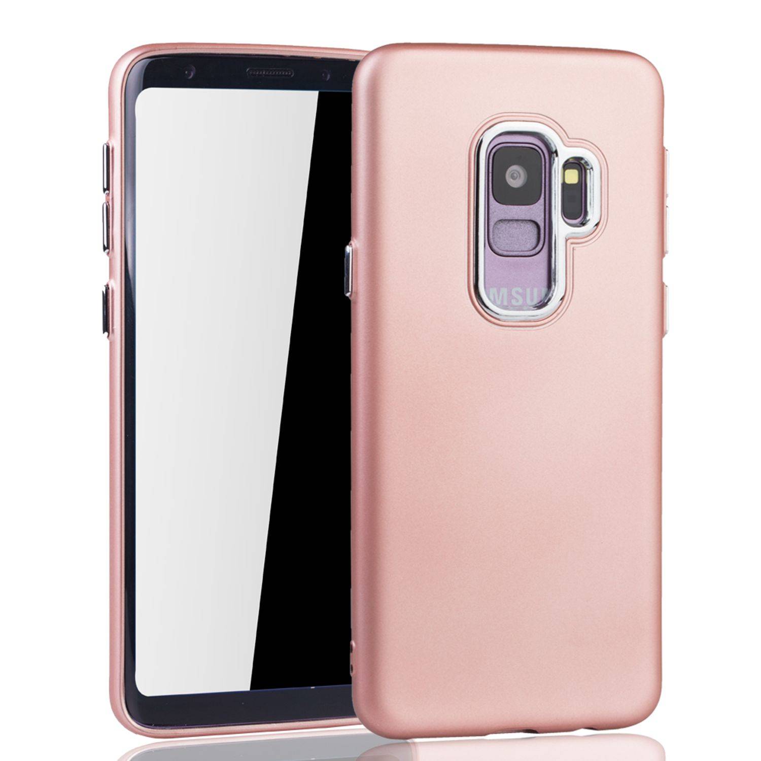 Samsung Galaxy S9 Handyhülle Backcover Rosa