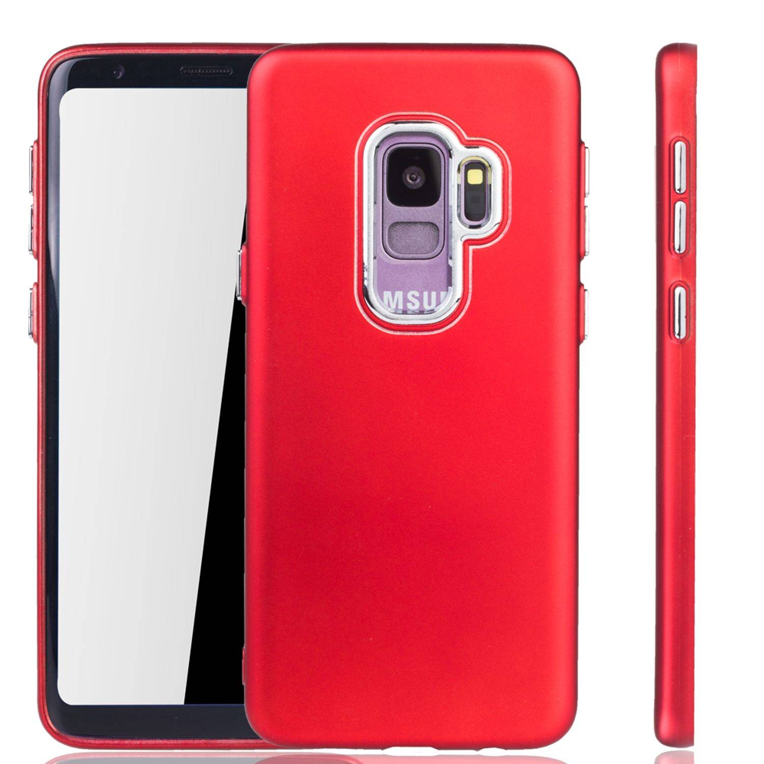 Samsung Galaxy S9 Handyhülle Backcover Rot