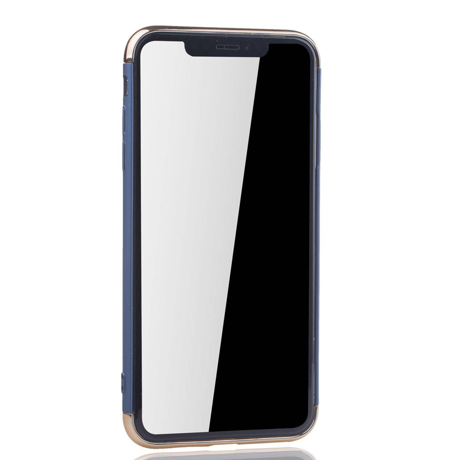 Apple iPhone XS Max Handyhülle Backcover Blau