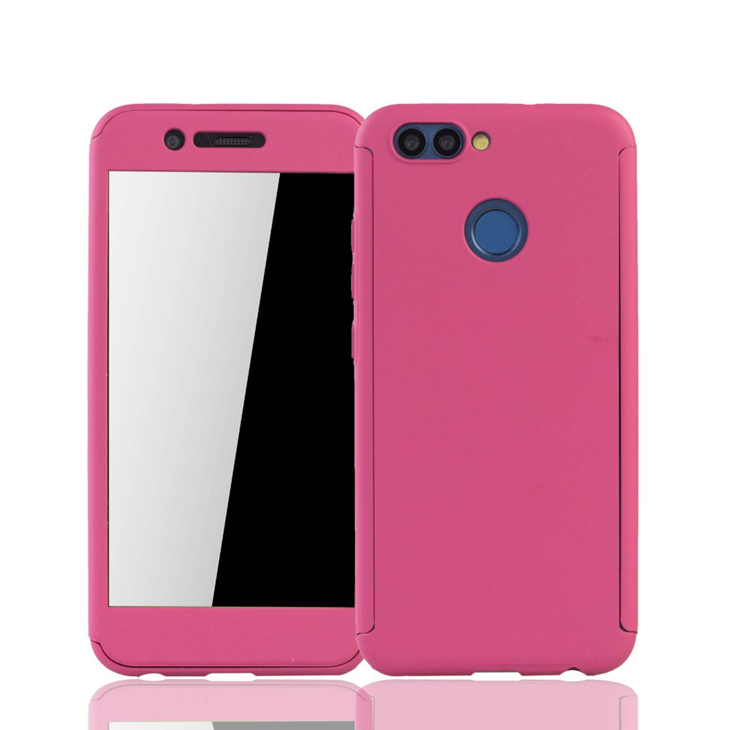 Huawei Nova 2 Handyhülle 360 Grad Schutz Full Cover Rosa