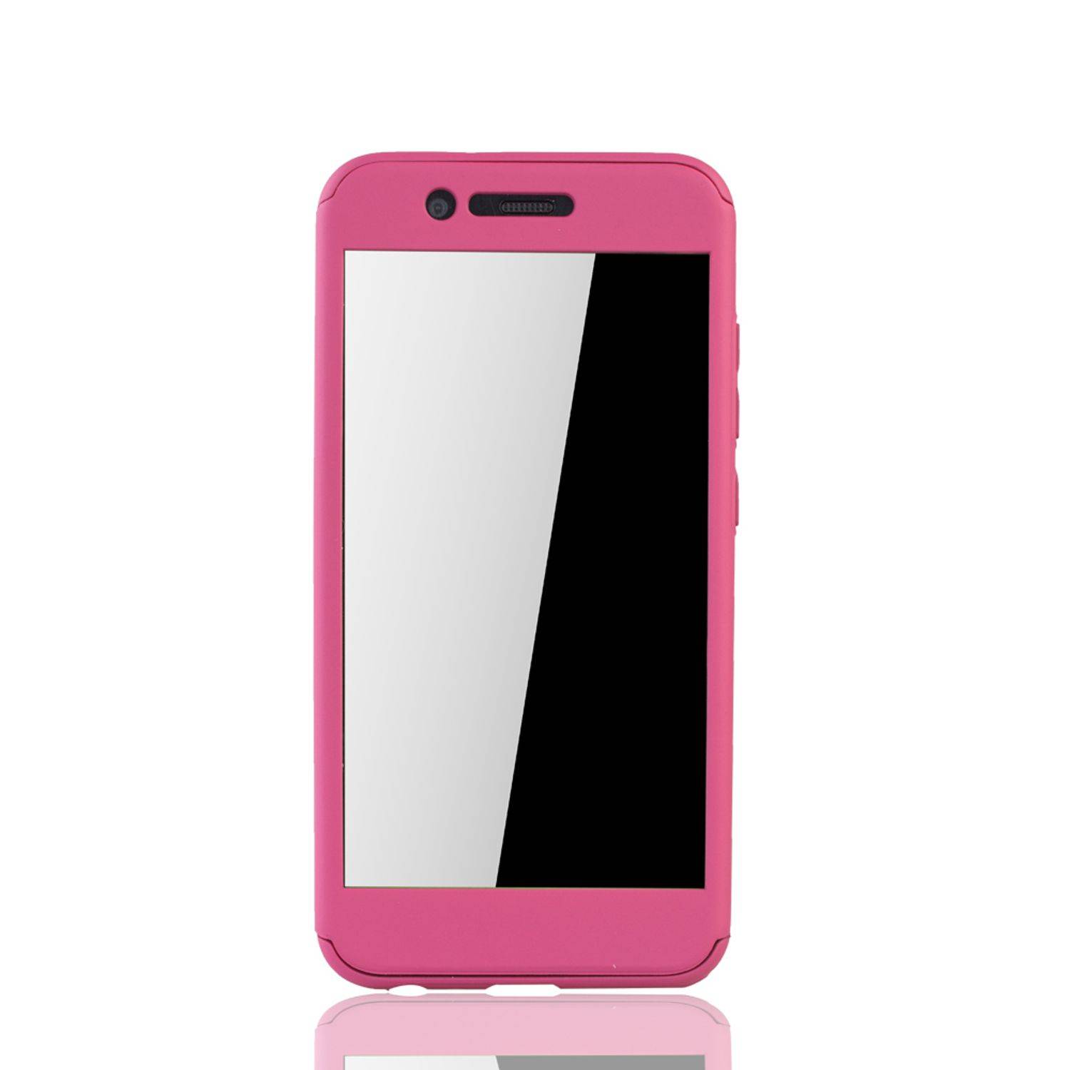 Huawei Nova 2 Handyhülle 360 Grad Schutz Full Cover Rosa