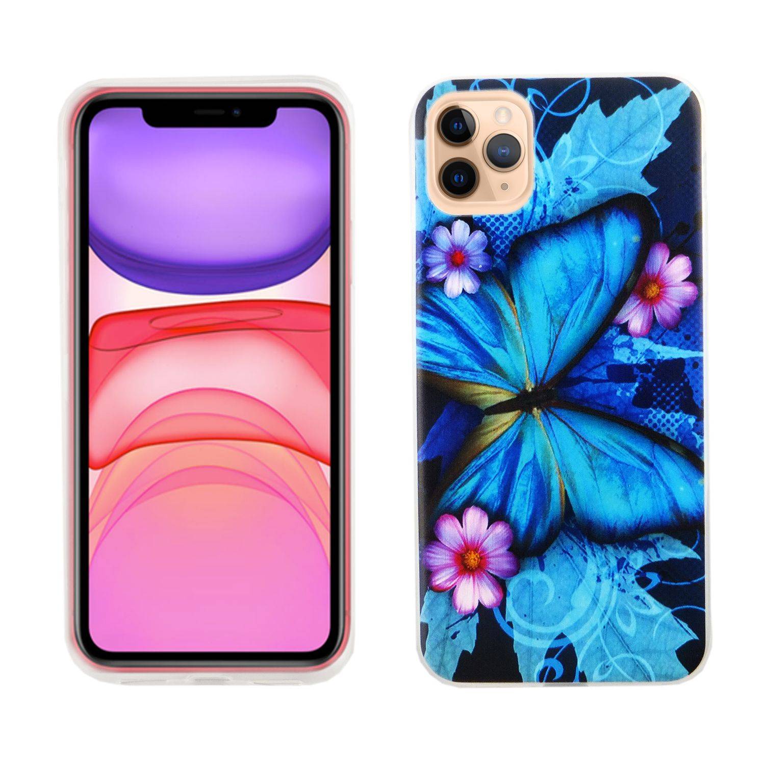 Apple iPhone 11 Pro Handyhülle Bumper Backcover Blau