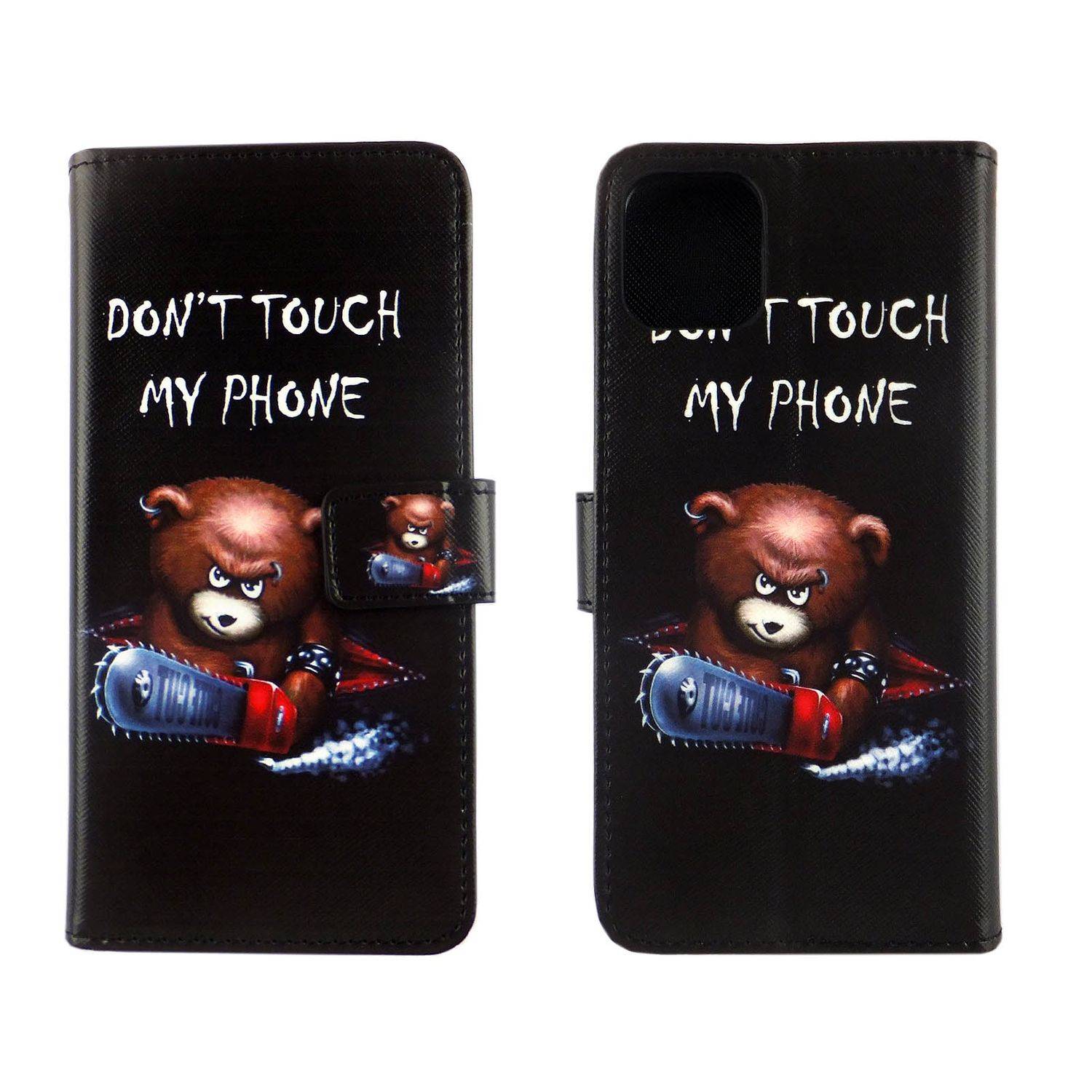 Apple iPhone 11 Pro Max Handyhülle Bookcover Schwarz