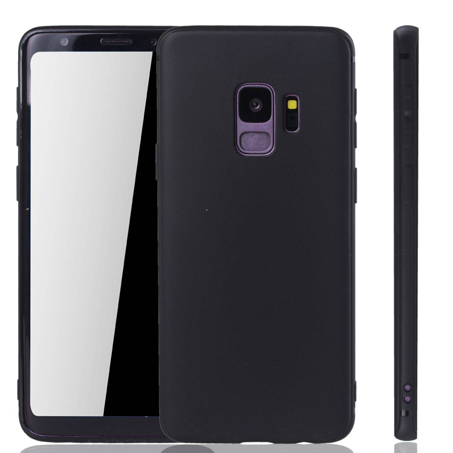 Samsung Galaxy S9 Handyhülle Backcover Schwarz