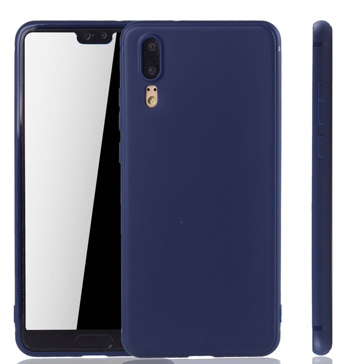 Huawei P20 Handyhülle Backcover Blau