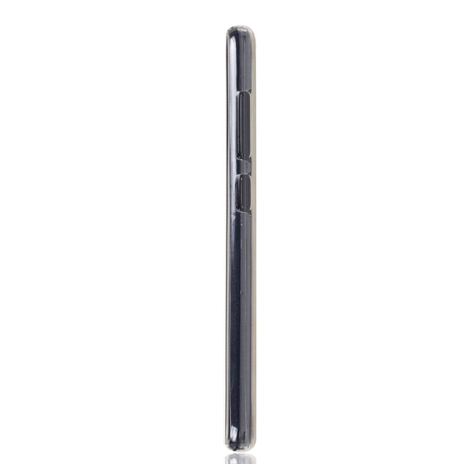 Samsung Galaxy A8 Plus (2018) Handyhülle Full-Cover 360 Grad Full Cover Transparent