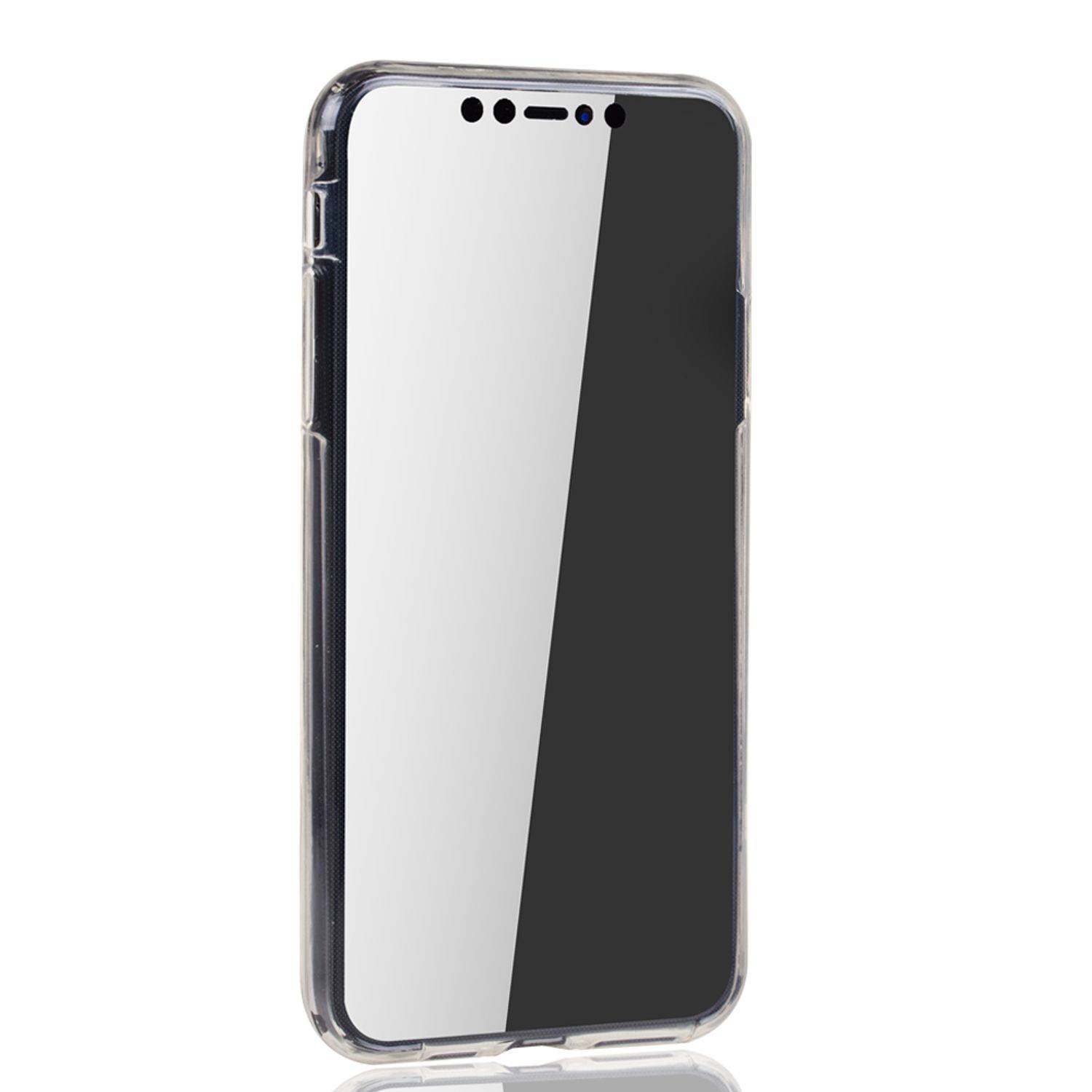 Apple iPhone 11 Pro Handyhülle Full-Cover 360 Grad Full Cover Transparent