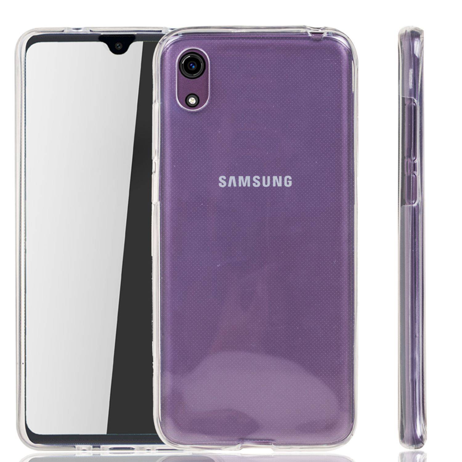 Huawei Y5 (2019) Handyhülle Full-Cover 360 Grad Full Cover Transparent