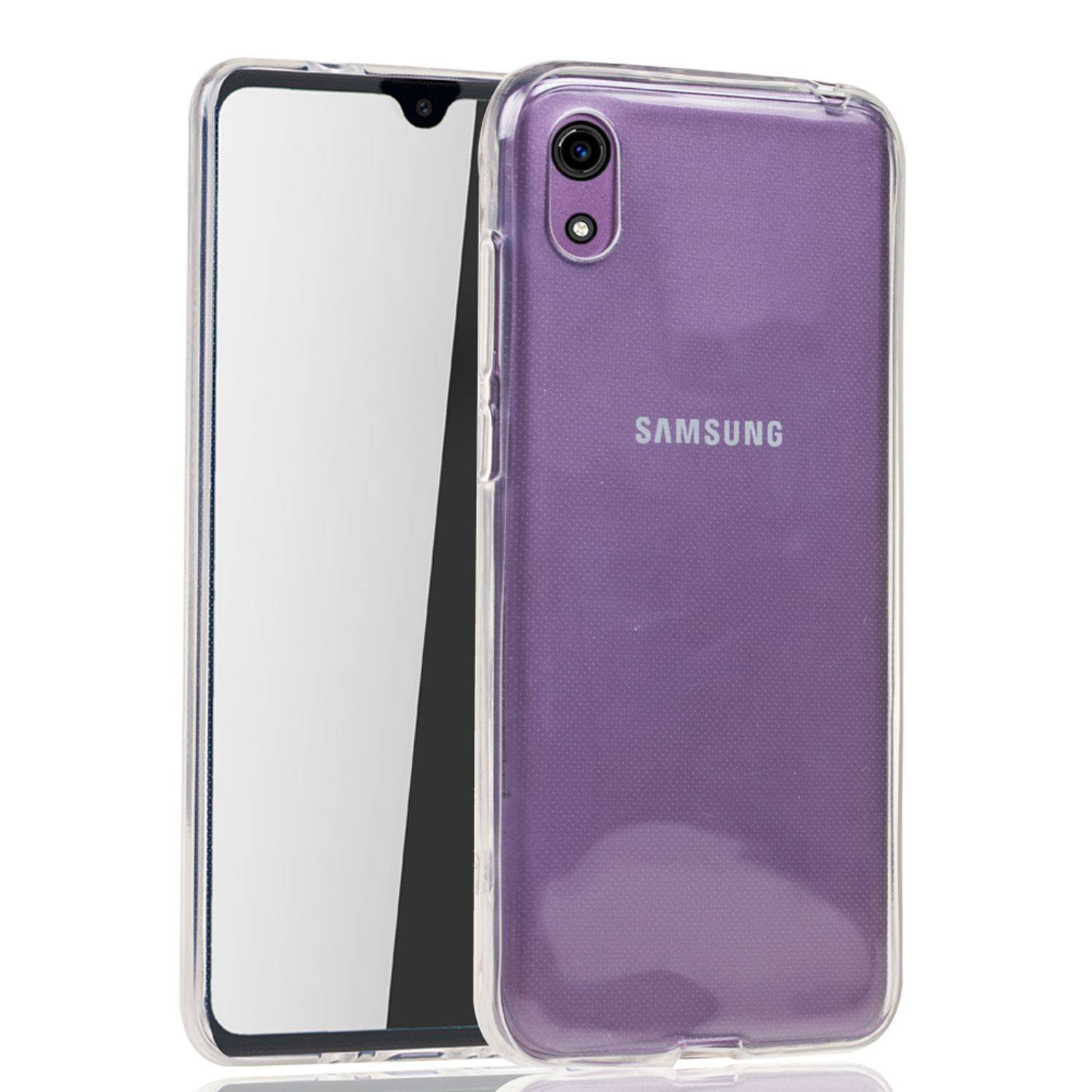 Huawei Y5 (2019) Handyhülle Full-Cover 360 Grad Full Cover Transparent