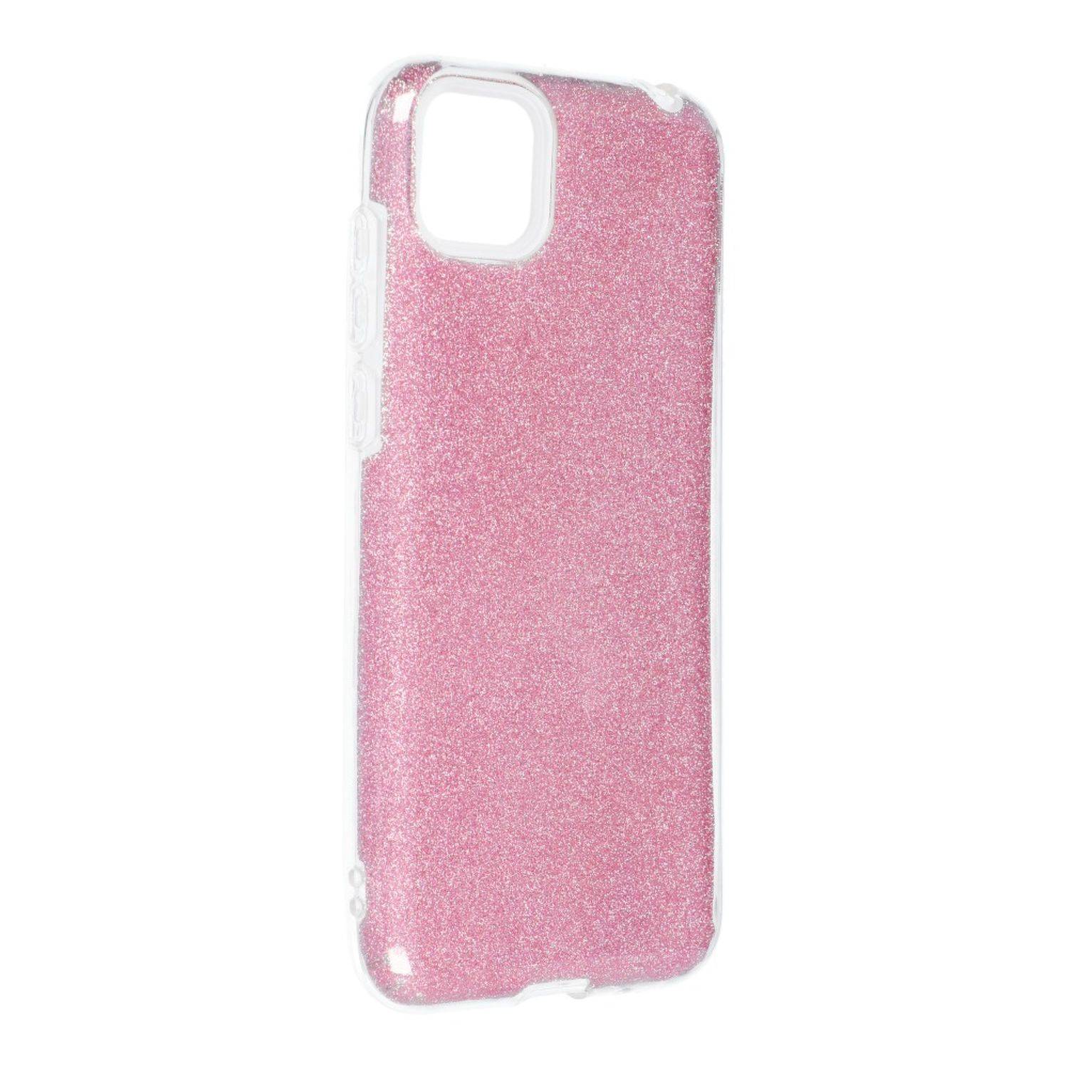 Hülle kompatibel mit Huawei Y5p Kunststoff Soft Handyhülle - Handy Case Rosa