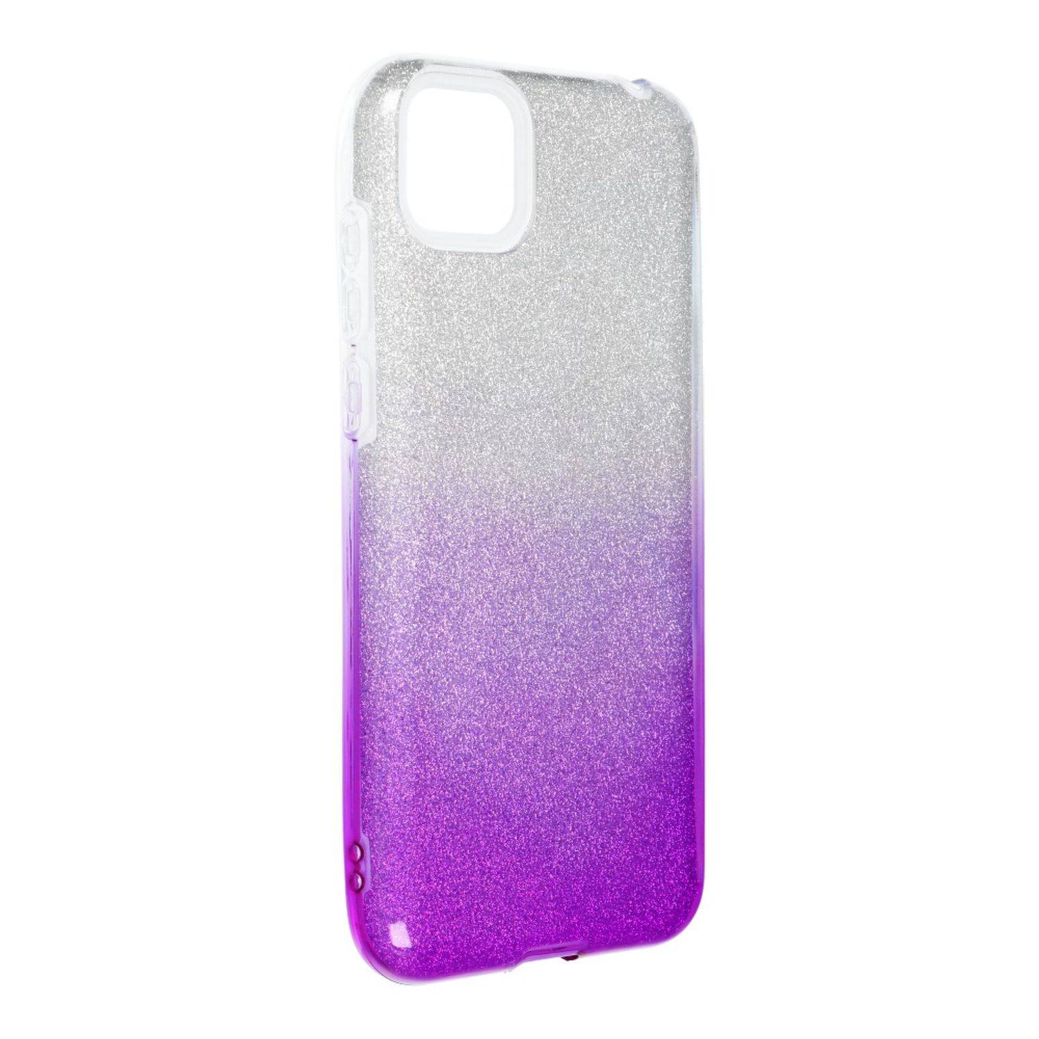 Hülle kompatibel mit Huawei Y5p Kunststoff Soft Handyhülle - Handy Case Violett