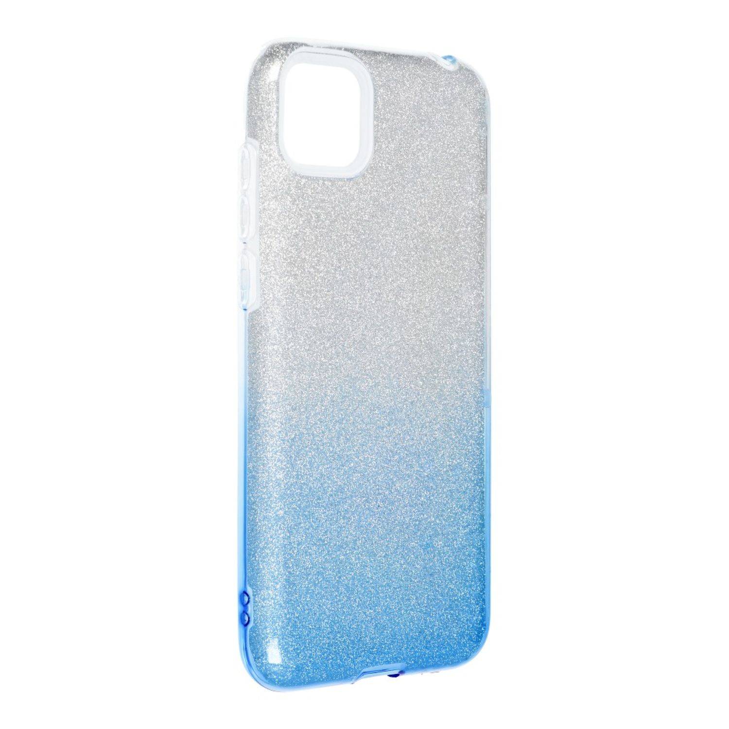 Hülle kompatibel mit Huawei Y5p Kunststoff Soft Handyhülle - Handy Case Blau