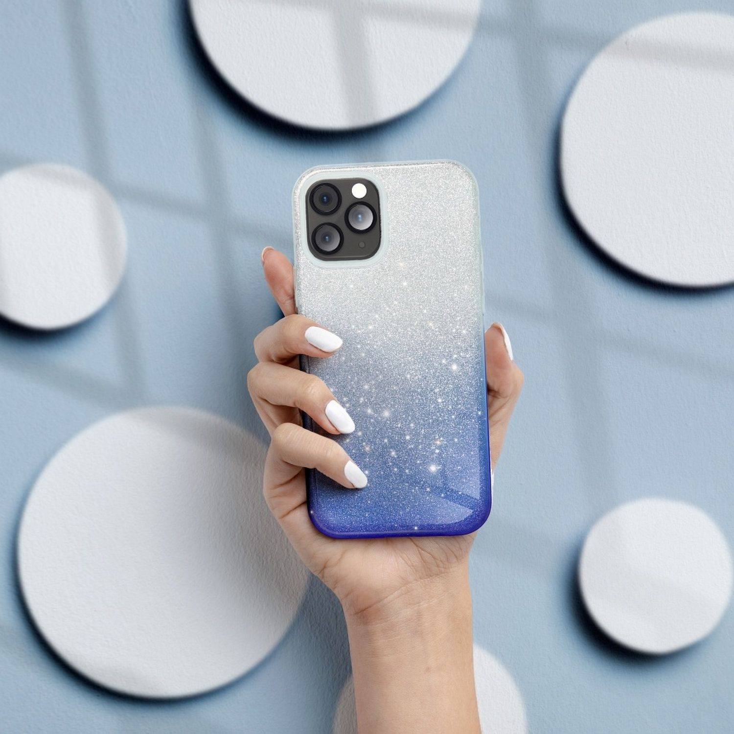 Hülle kompatibel mit Huawei Y5p Kunststoff Soft Handyhülle - Handy Case Blau