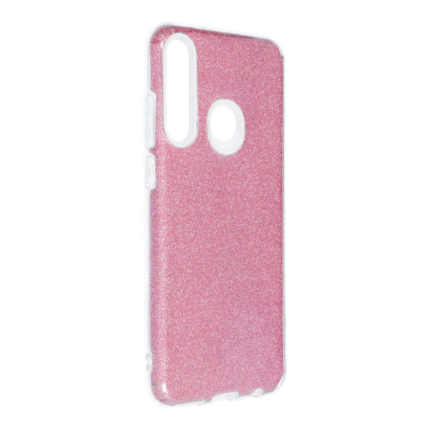 Hülle kompatibel mit Huawei Y6p Kunststoff Soft Handyhülle - Handy Case Rosa