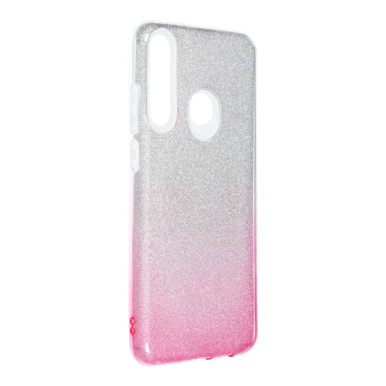 Hülle kompatibel mit Huawei Y6p Kunststoff Soft Handyhülle - Handy Case Rosa