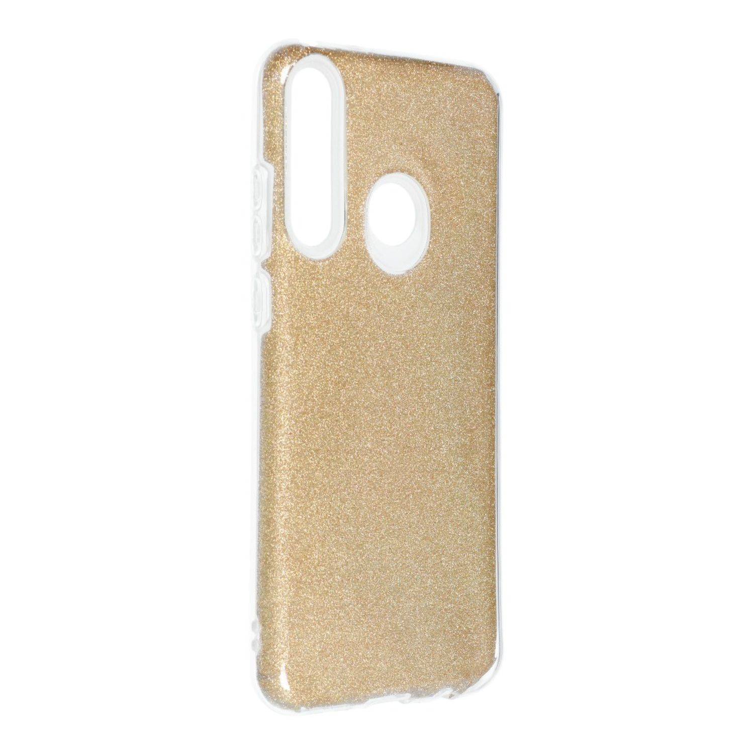 Hülle kompatibel mit Huawei Y6p Kunststoff Soft Handyhülle - Handy Case Gold