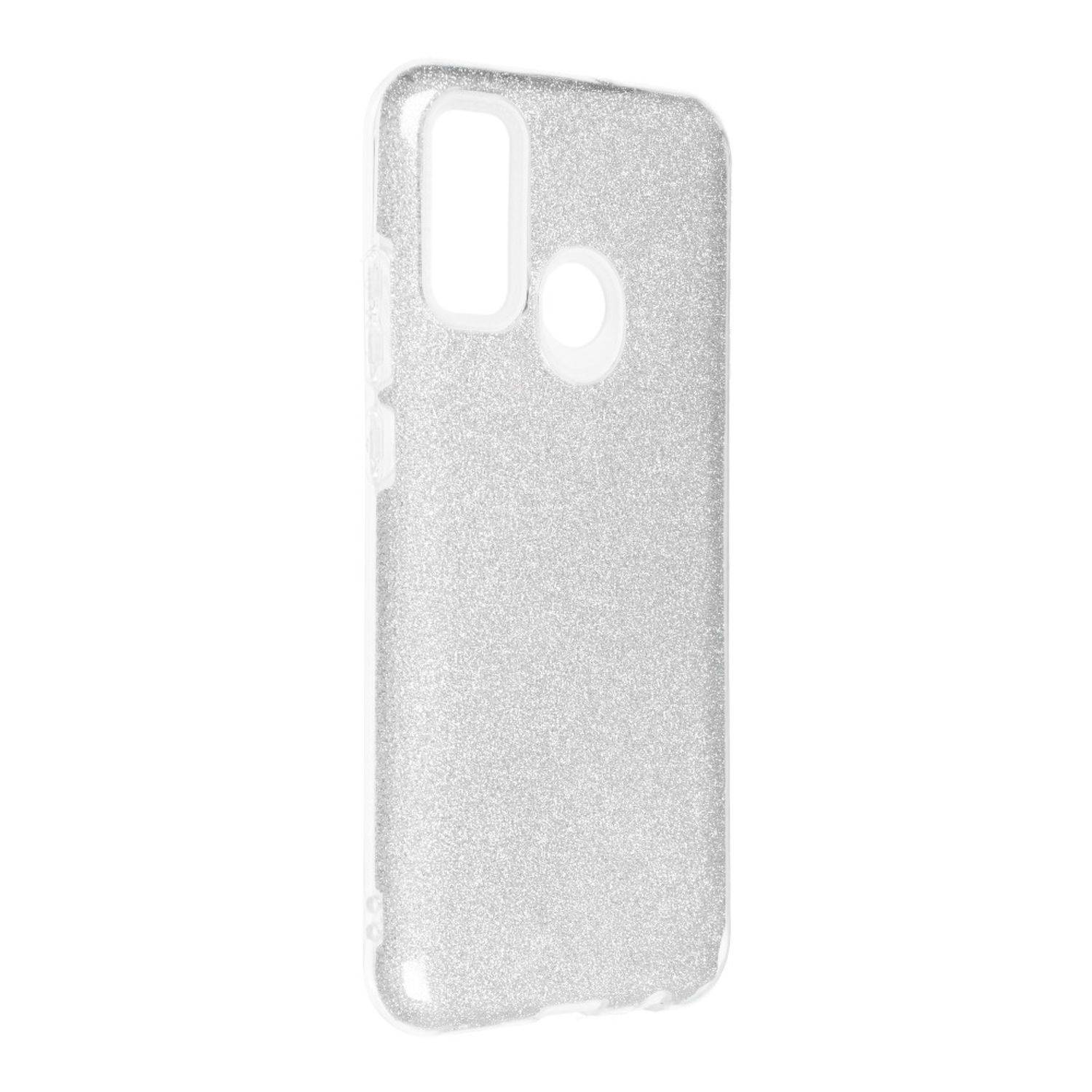 Hülle kompatibel mit Huawei P smart 2020 Kunststoff Soft Handyhülle - Handy Case Silber