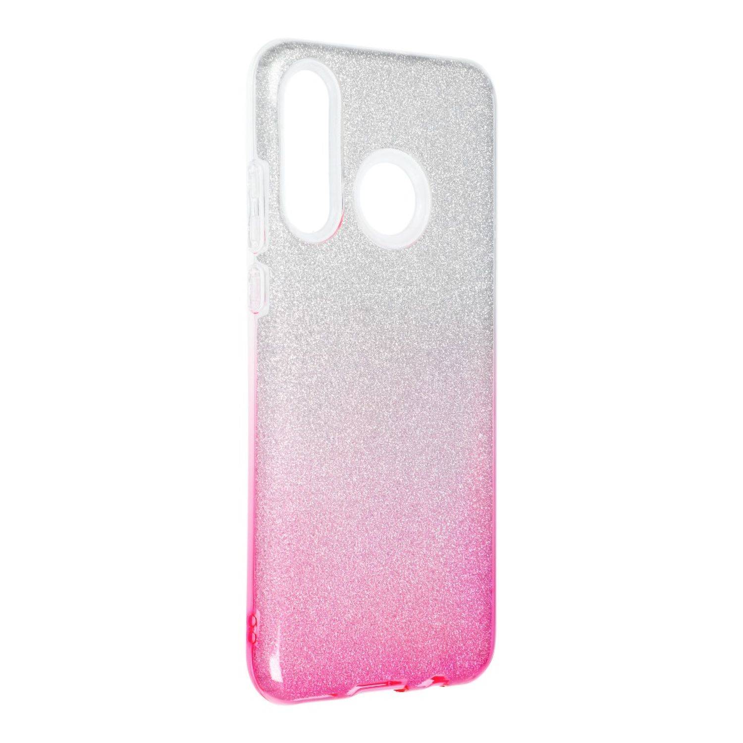 Hülle kompatibel mit Huawei P30 Lite Kunststoff Soft Handyhülle - Handy Case Rosa