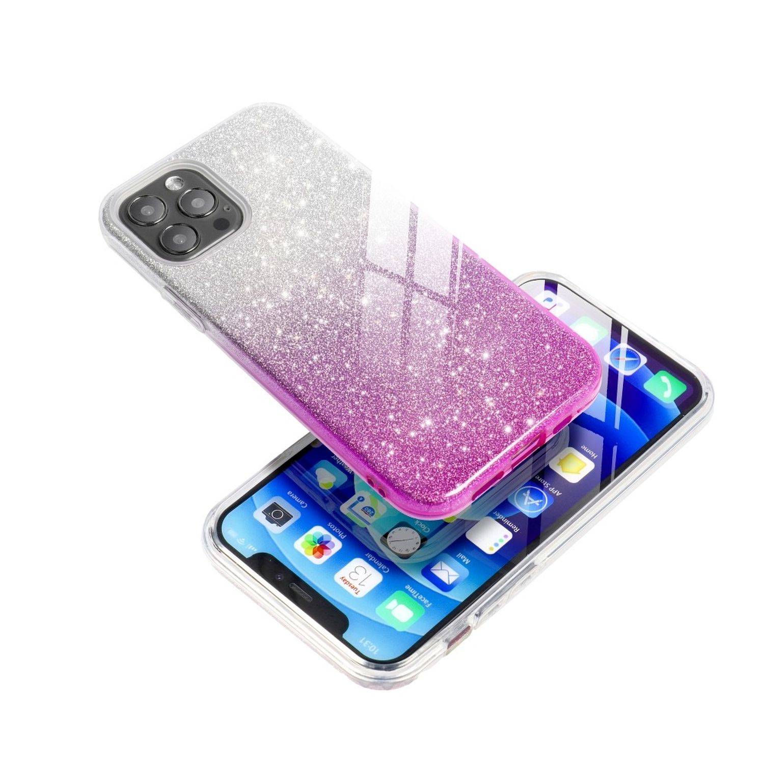 Hülle kompatibel mit Huawei P40 Lite E Kunststoff Soft Handyhülle - Handy Case Rosa