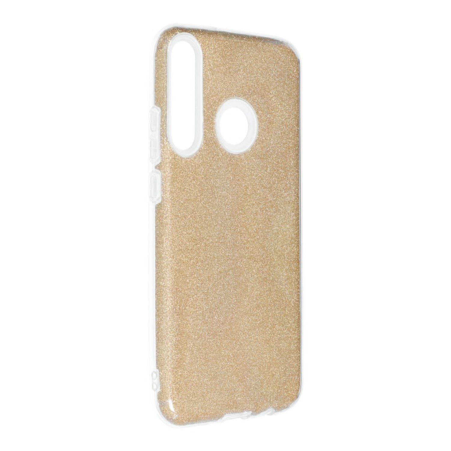 Hülle kompatibel mit Huawei P40 Lite E Kunststoff Soft Handyhülle - Handy Case Gold