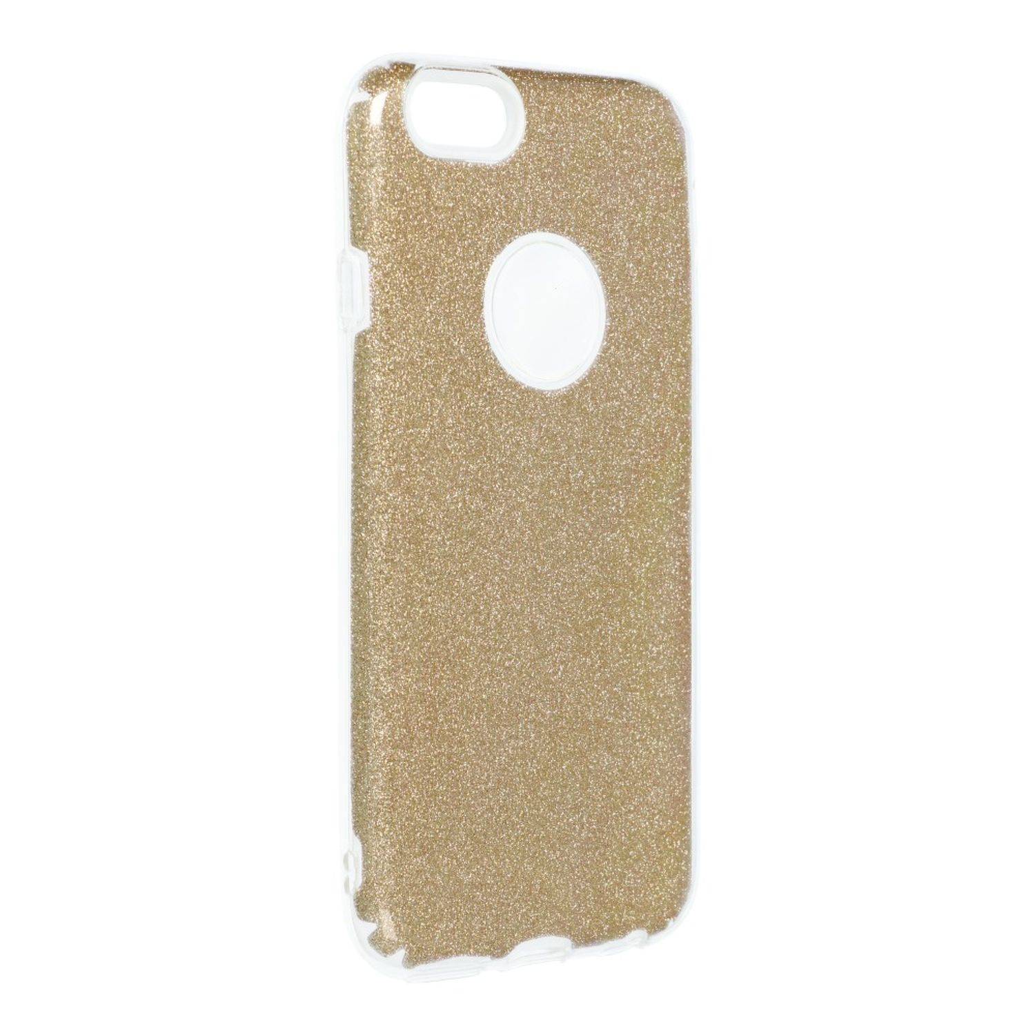 Hülle kompatibel mit Apple iPhone 6 / 6s Kunststoff Soft Handyhülle - Handy Case Gold