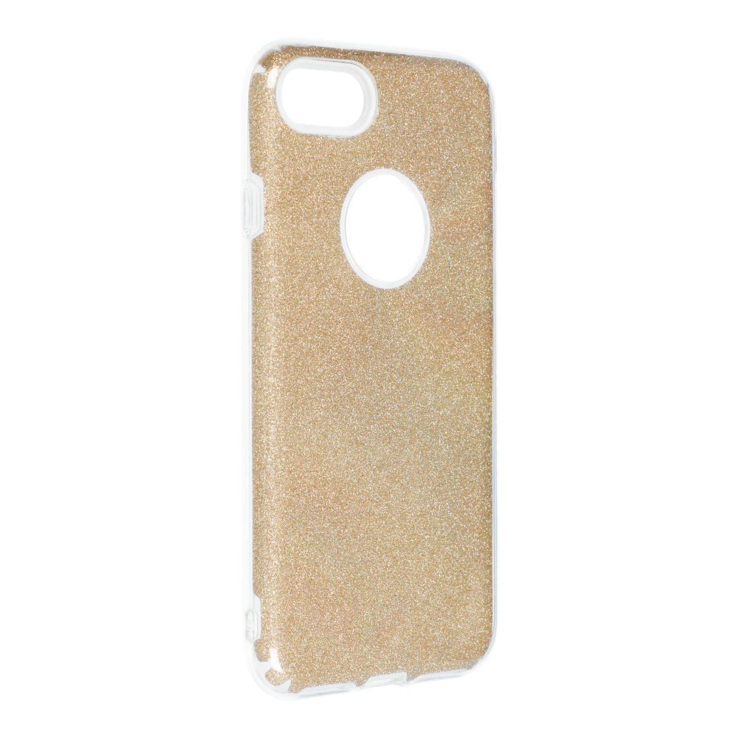 Hülle kompatibel mit Apple iPhone 7 / 8 / SE 2020 / 2022 Kunststoff Soft Handyhülle - Handy Case Gold