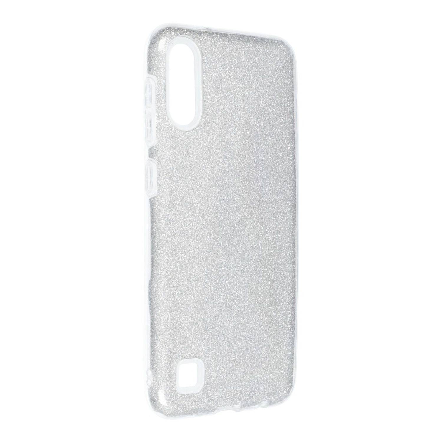 Hülle kompatibel mit Samsung Galaxy A10 Kunststoff Soft Handyhülle - Handy Case Silber
