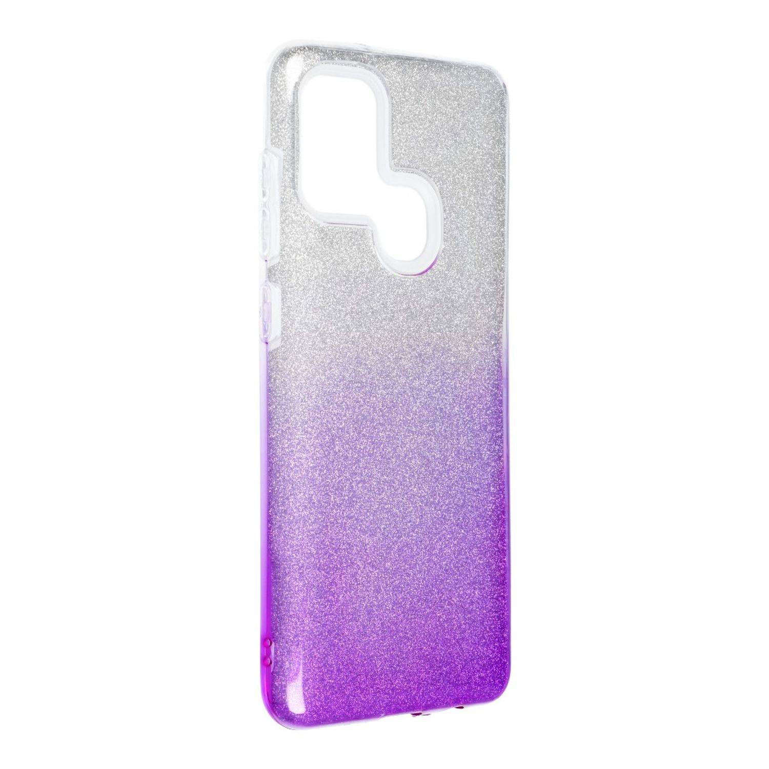 Hülle kompatibel mit Samsung Galaxy A21s Kunststoff Soft Handyhülle - Handy Case Violett