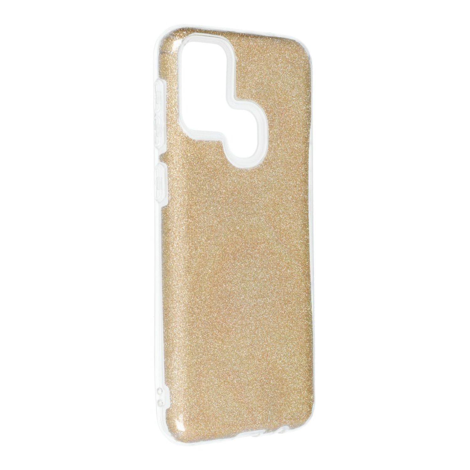 Hülle kompatibel mit Samsung Galaxy M31 Kunststoff Soft Handyhülle - Handy Case Gold