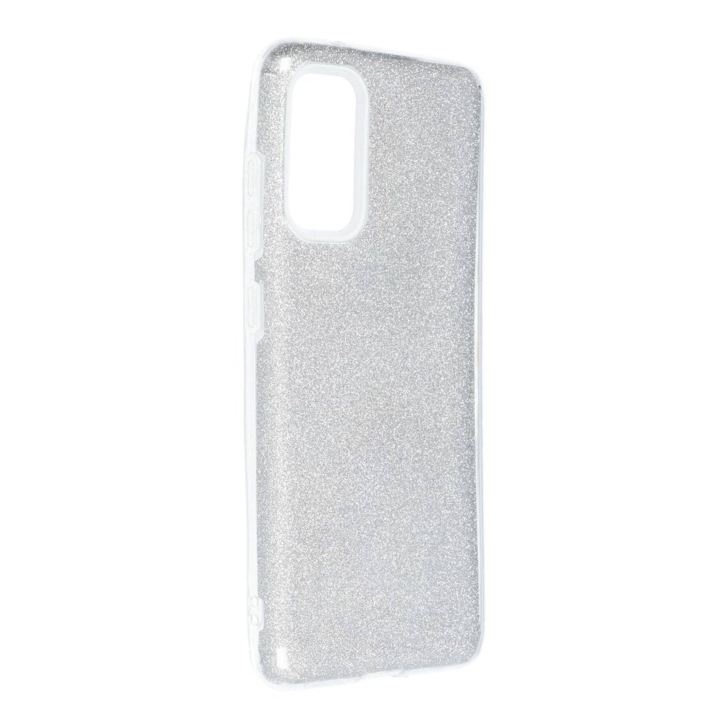Hülle kompatibel mit Samsung Galaxy S20 Kunststoff Soft Handyhülle - Handy Case Silber